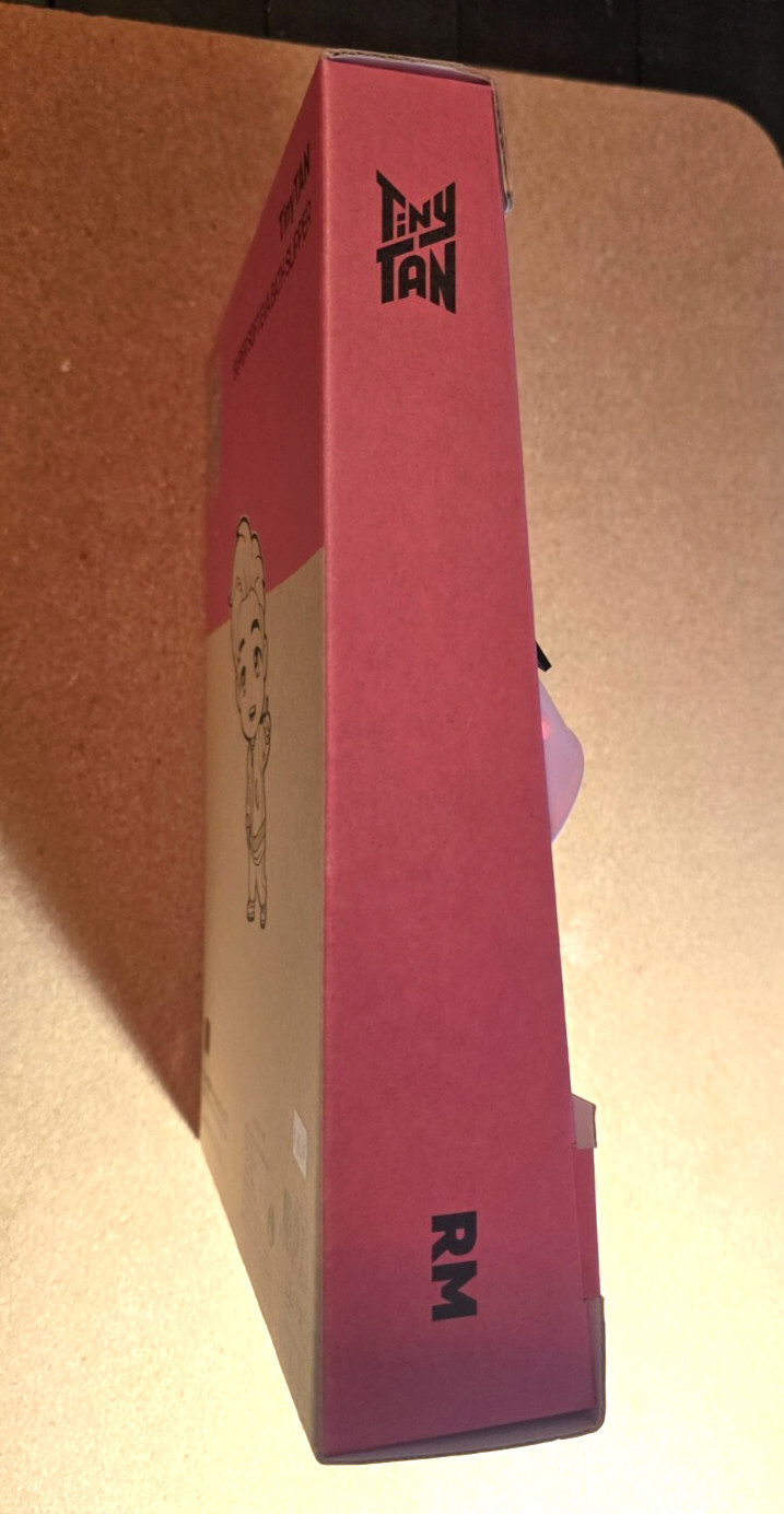 NIB BTS TinyTAN Super Soft EVA Bath Slipper – Sz L 270 (9/10) RM Pink w/ Charms