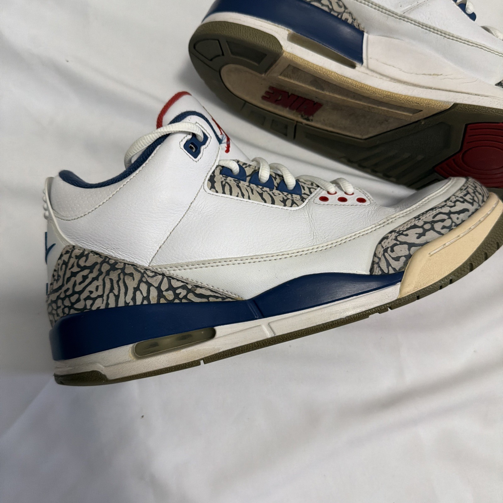 Jordan 3 Retro OG True Blue 2016 Sneaker US Men’s Size 11