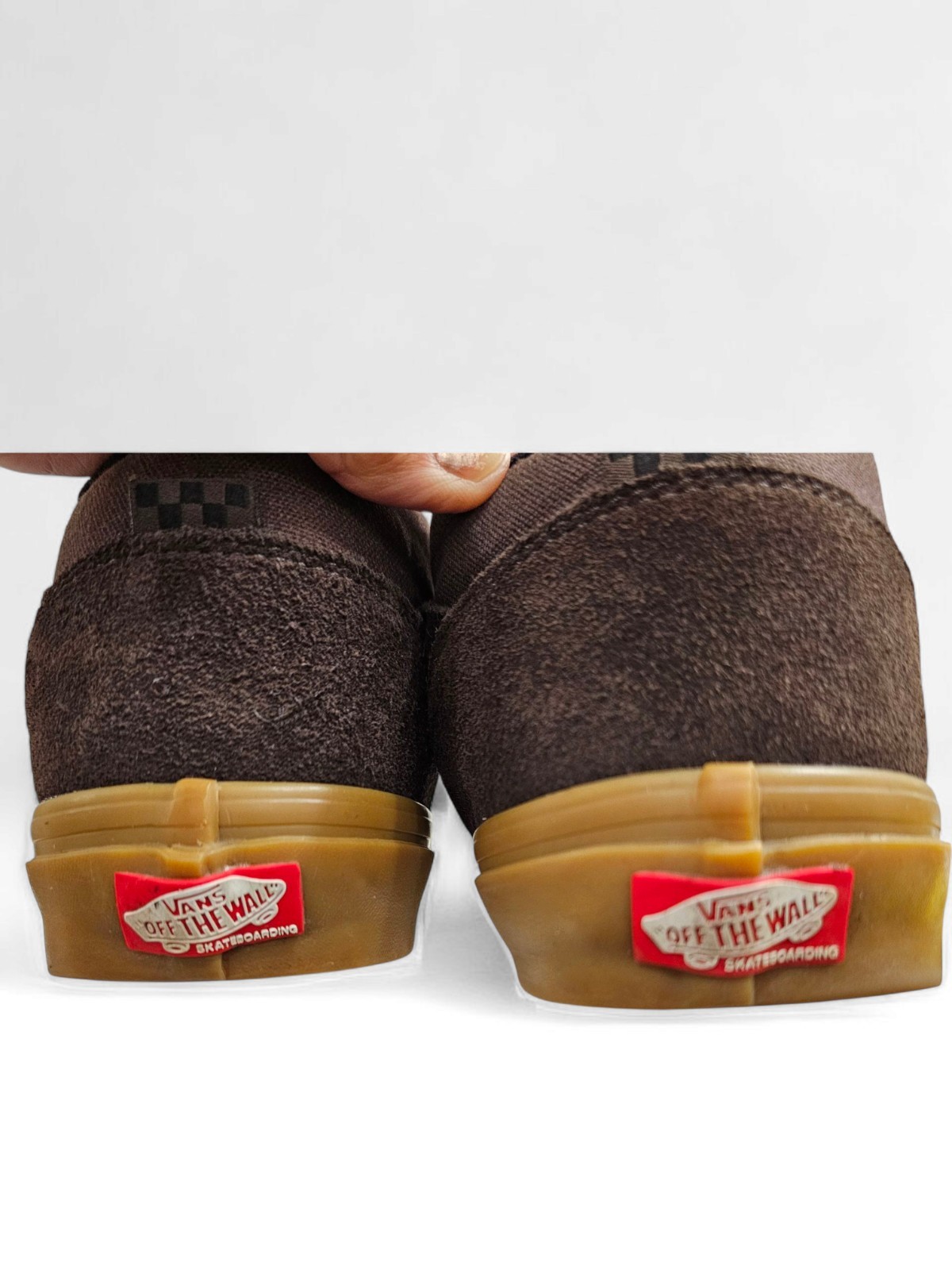 VANS Skate Men Half Cab Brown Gum Suede Low Sneakers 12M