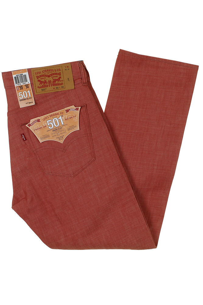 Levi’s Men’s 501 Denim Original Shrink to Fit Button Fly Jeans