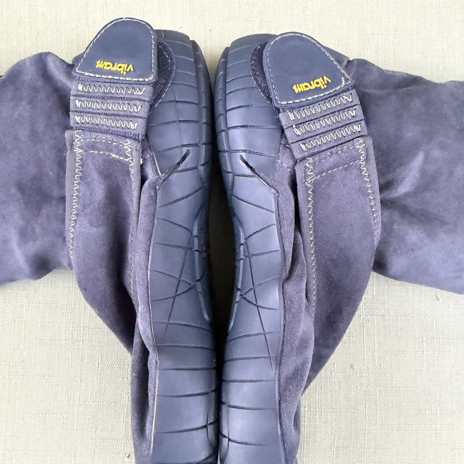 Vibram suede Furoshiki Wrap Boots Blue eu 40-41 us men 7-7.5 women 8.5-9