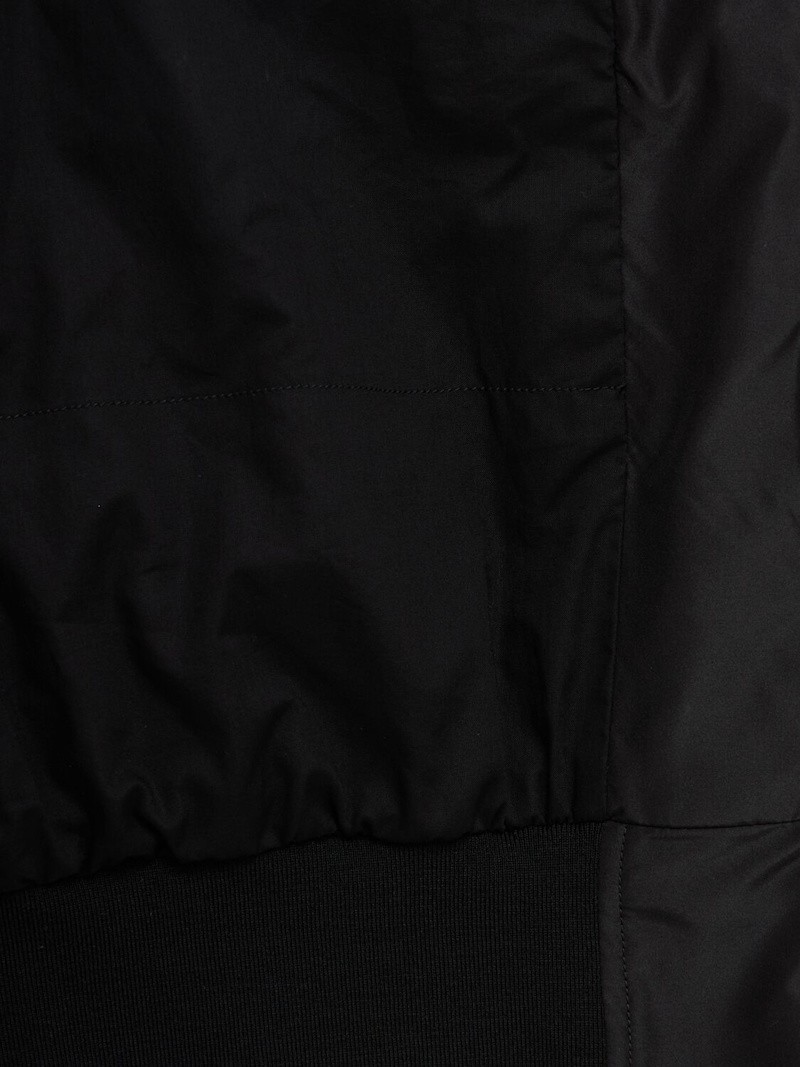 ANN DEMEULEMEESTER Dries Standard Black Bomber Jacket New & Authentic
