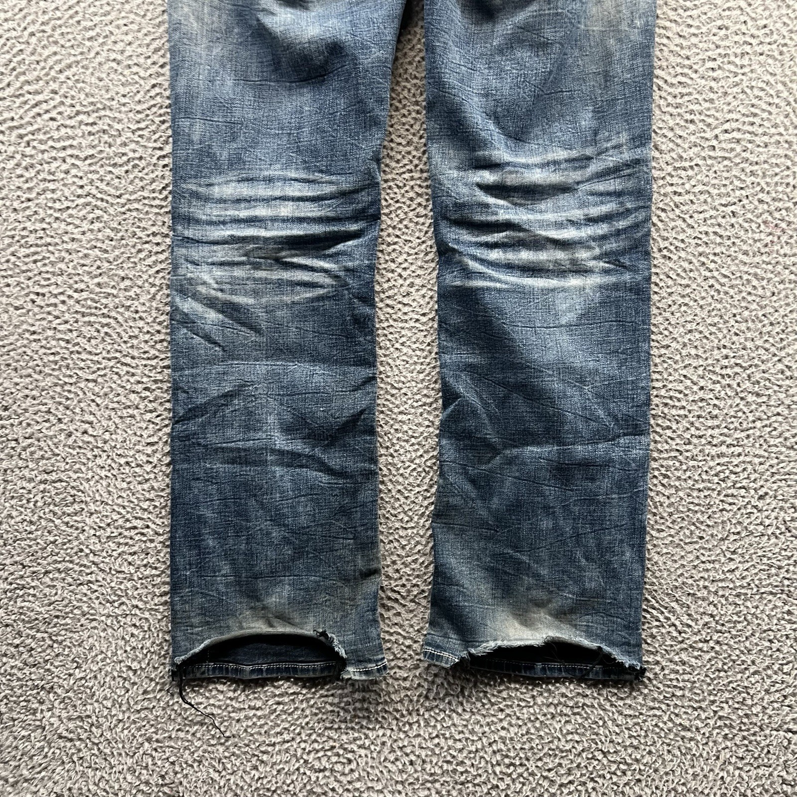 Salvage Mayhem Boot Jeans Mens 32 R Fit 33×32 Blue Denim Pants BKE Buckle Cut
