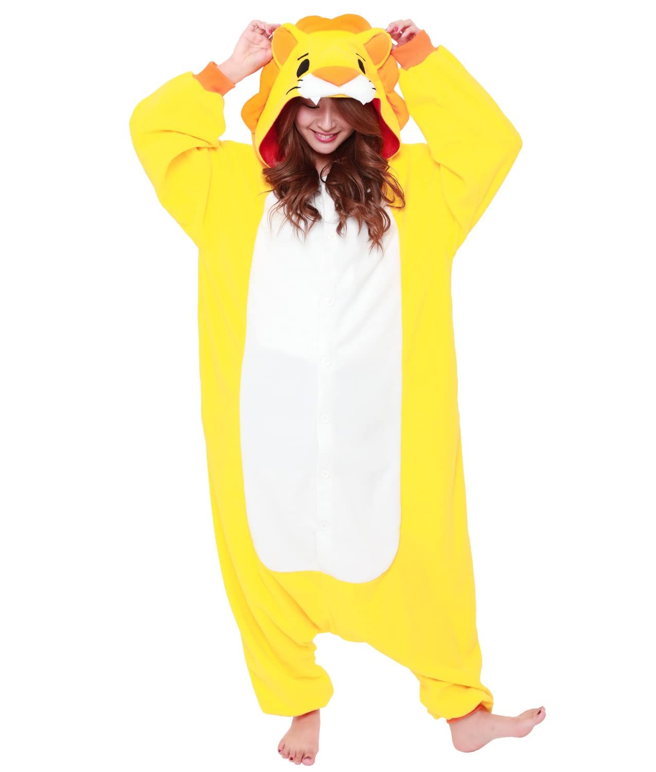 SAZAC Southwark Fleece Lion Kigurumi 2745