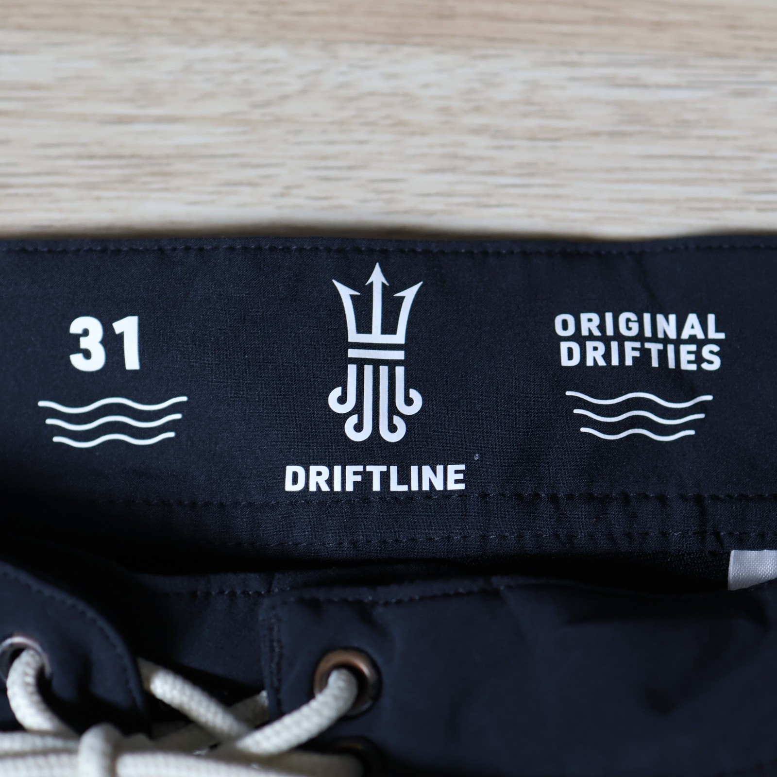 Driftline Original Drifties Board Shorts Mens 31 Green Wetsuit Liner Swimsuit