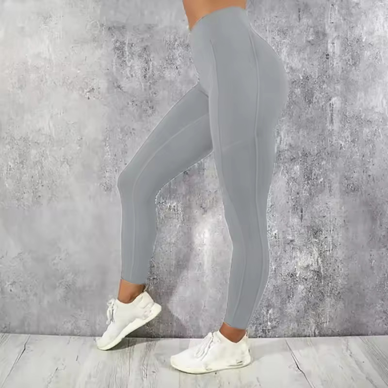 Women High Waisted Yoga Pants Leggings With Pockets Soft Stretch Fitness Pants