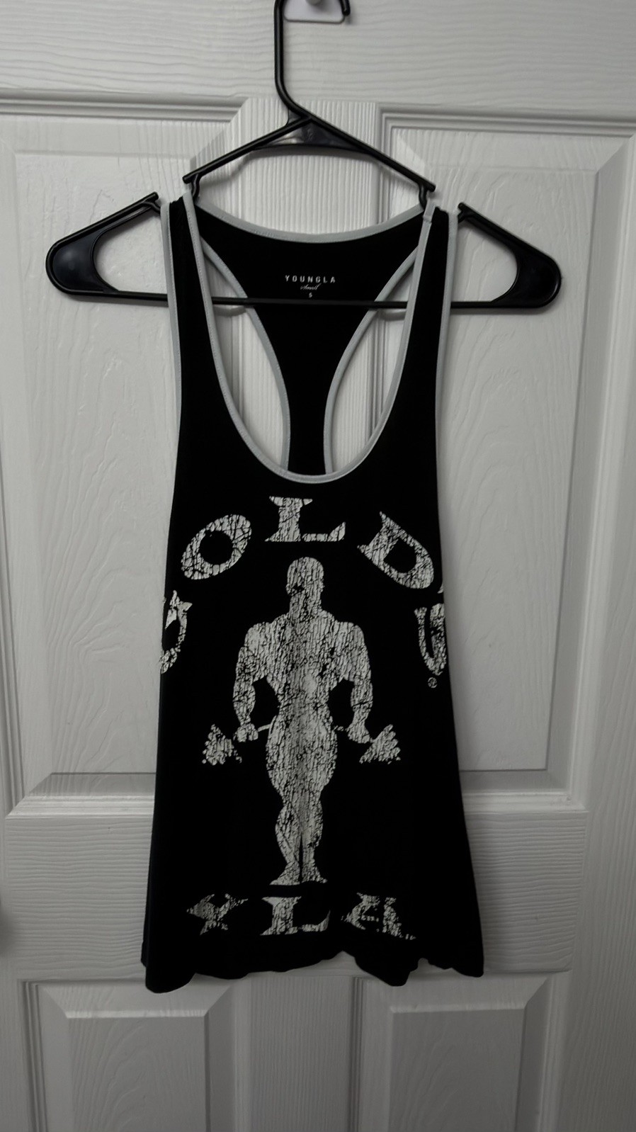 #3014 GOLDS GYM Classic Stringers YoungLA SMALL Bundle SOLD OUT 2 Stringers