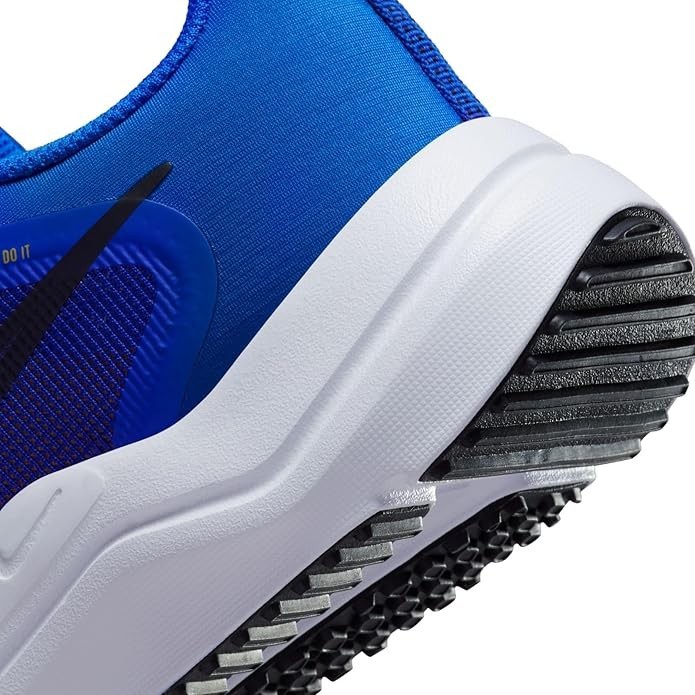 Nike Downshifter 12 Racer Blue White Men’s Running Shoes DD9293-402 Size 10.5