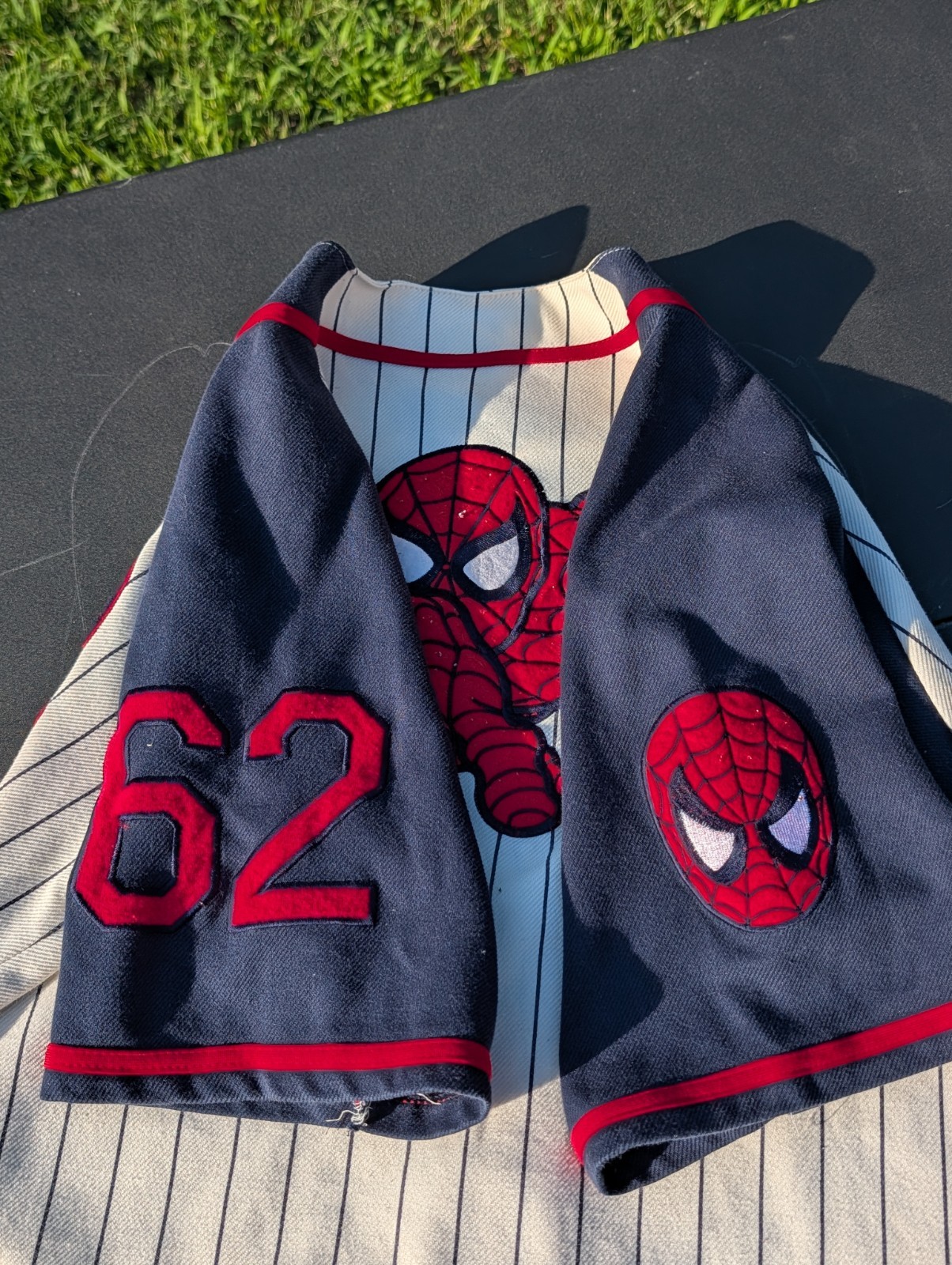 Vintage 2002 Y2K Spider-Man Marvel Comics Baseball Jersey – Size 2XL XXL
