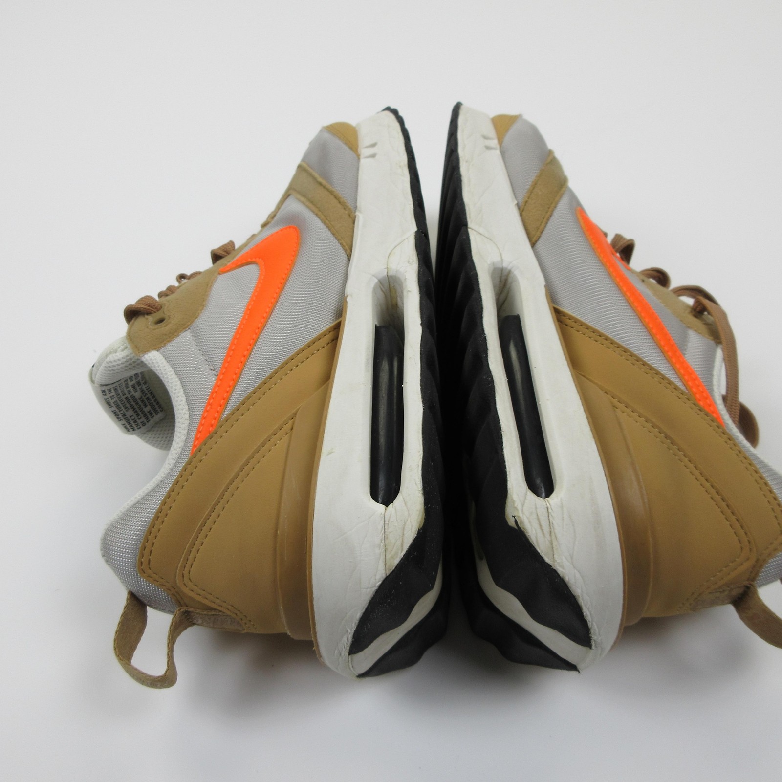 Nike Air Max Dawn Shoes Mens Size 9 Tan Gray Orange Running Sneakers DM0013-700