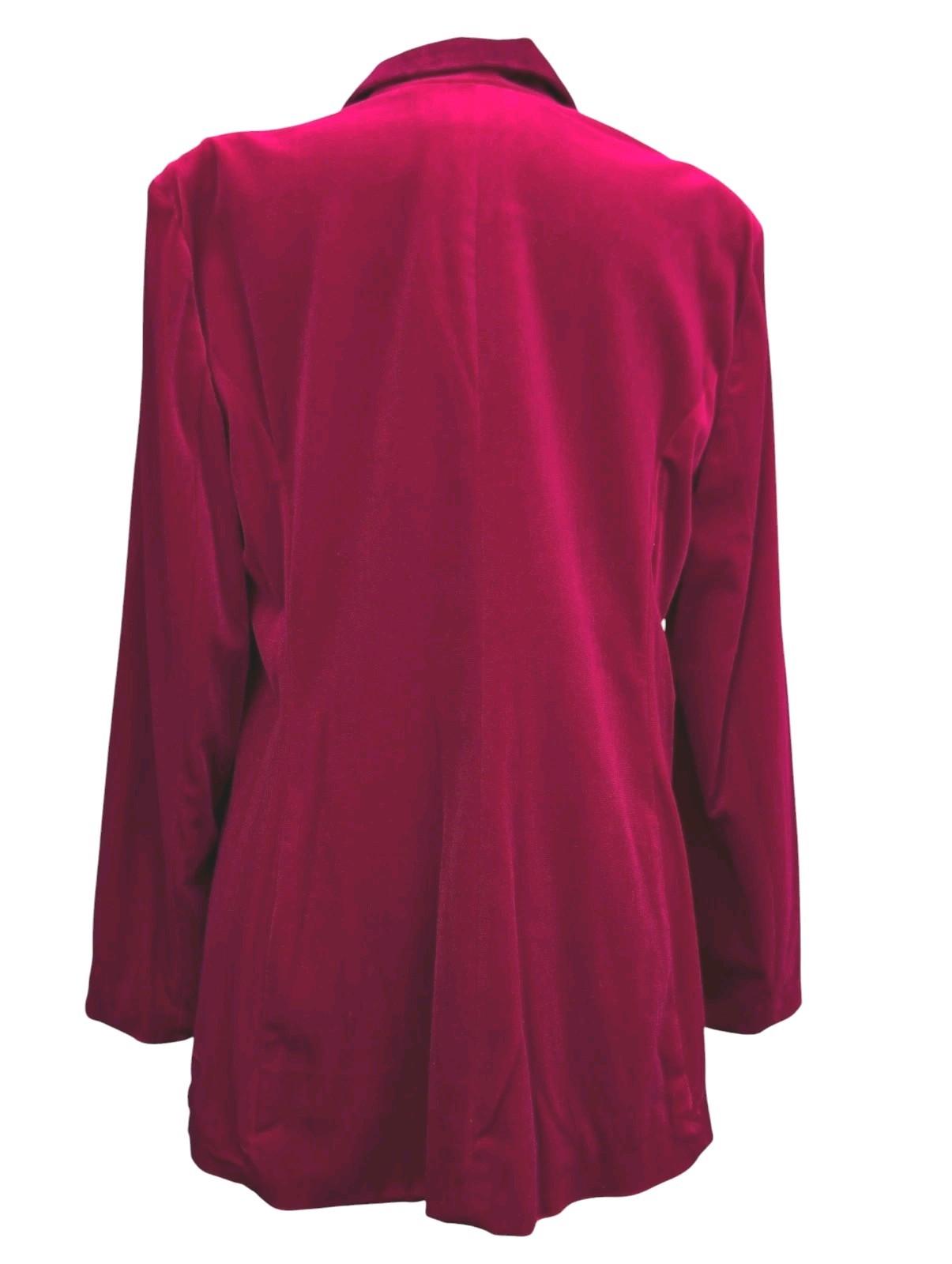 Nwt Red Velvet Blazer Premier Amour Jacket Dress Casual Soft Career Lined Xlarge