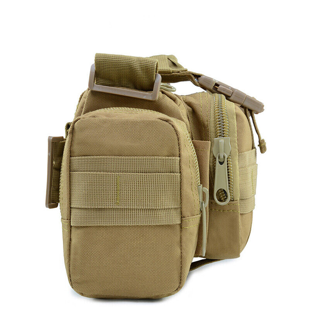 Tactical Waist Pack Molle Pouch Deployment Bag Utility Outdoor Camping Hiking