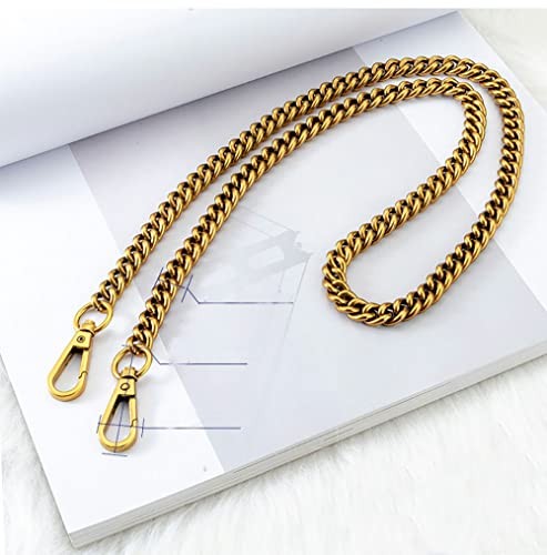 Upscale Replacement Purse Chain 47″, Wide 13mm Chunky Aluminum Metal Purse