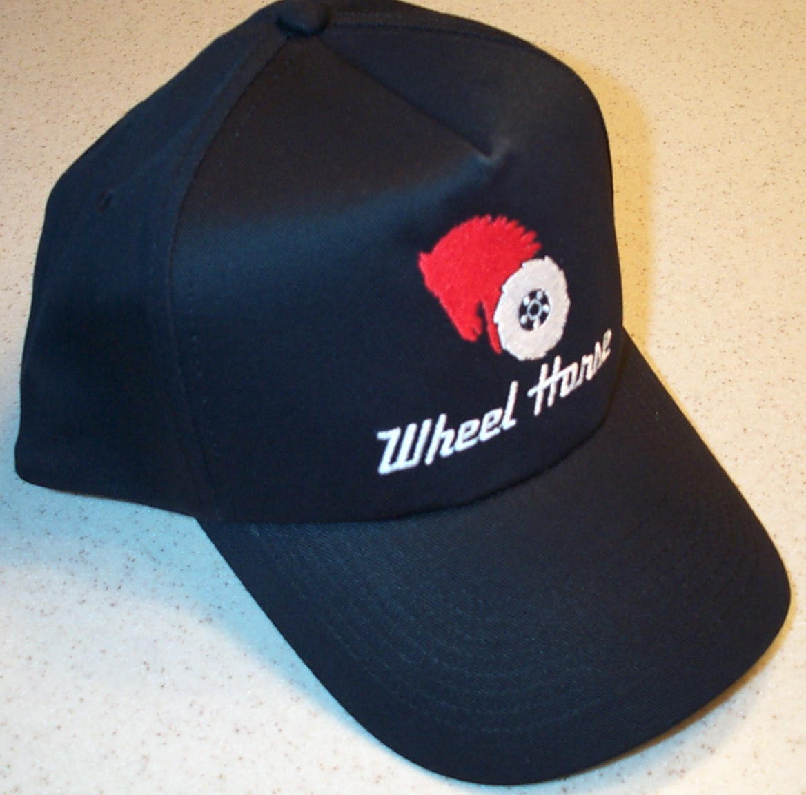 Wheel Horse Logo Embroidered Solid or Mesh Hat (6 colors)