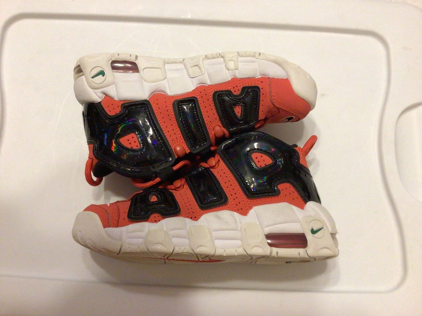 Nike Air More Uptempo I Got Next Boy’s Shoes Size 3.5 Y Red Black DV2205-600