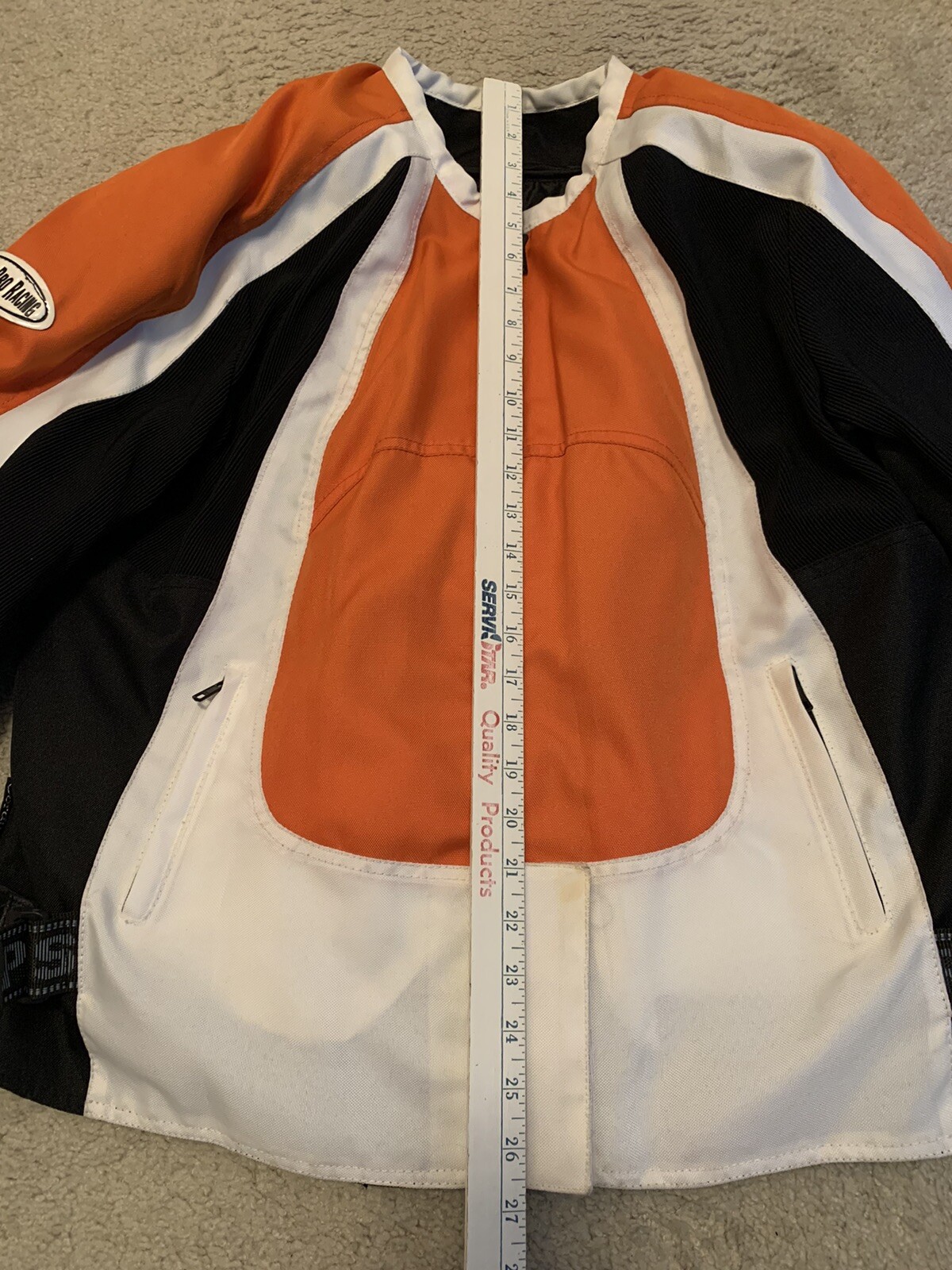 SpeedPro Racing Cordura Reissa Jacket w/ Reinforced Shoulders Elbows & Back