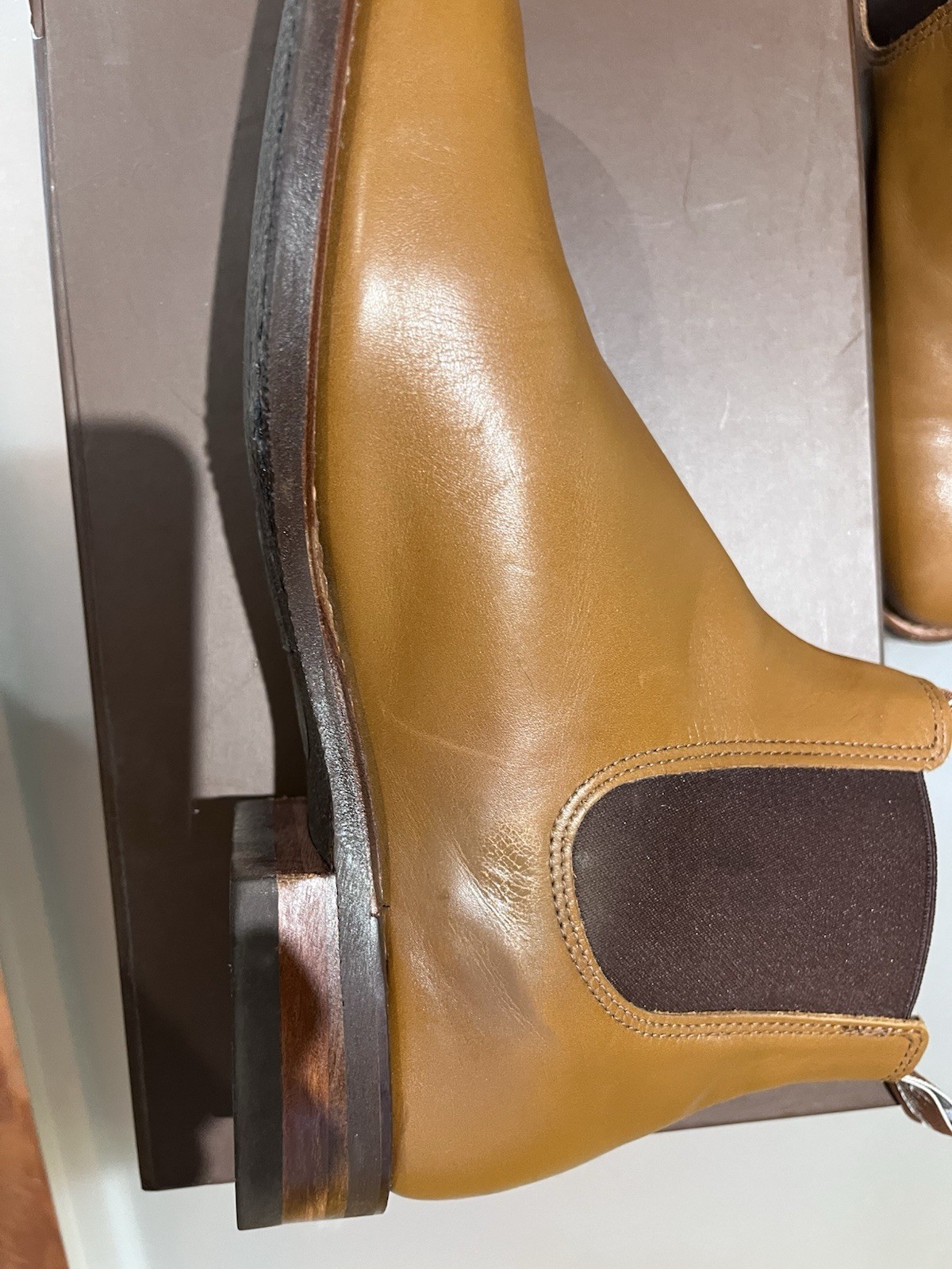 RM Williams Comfort Craftsman Tan UK/AU 9G (~US 10) Chelsea boot