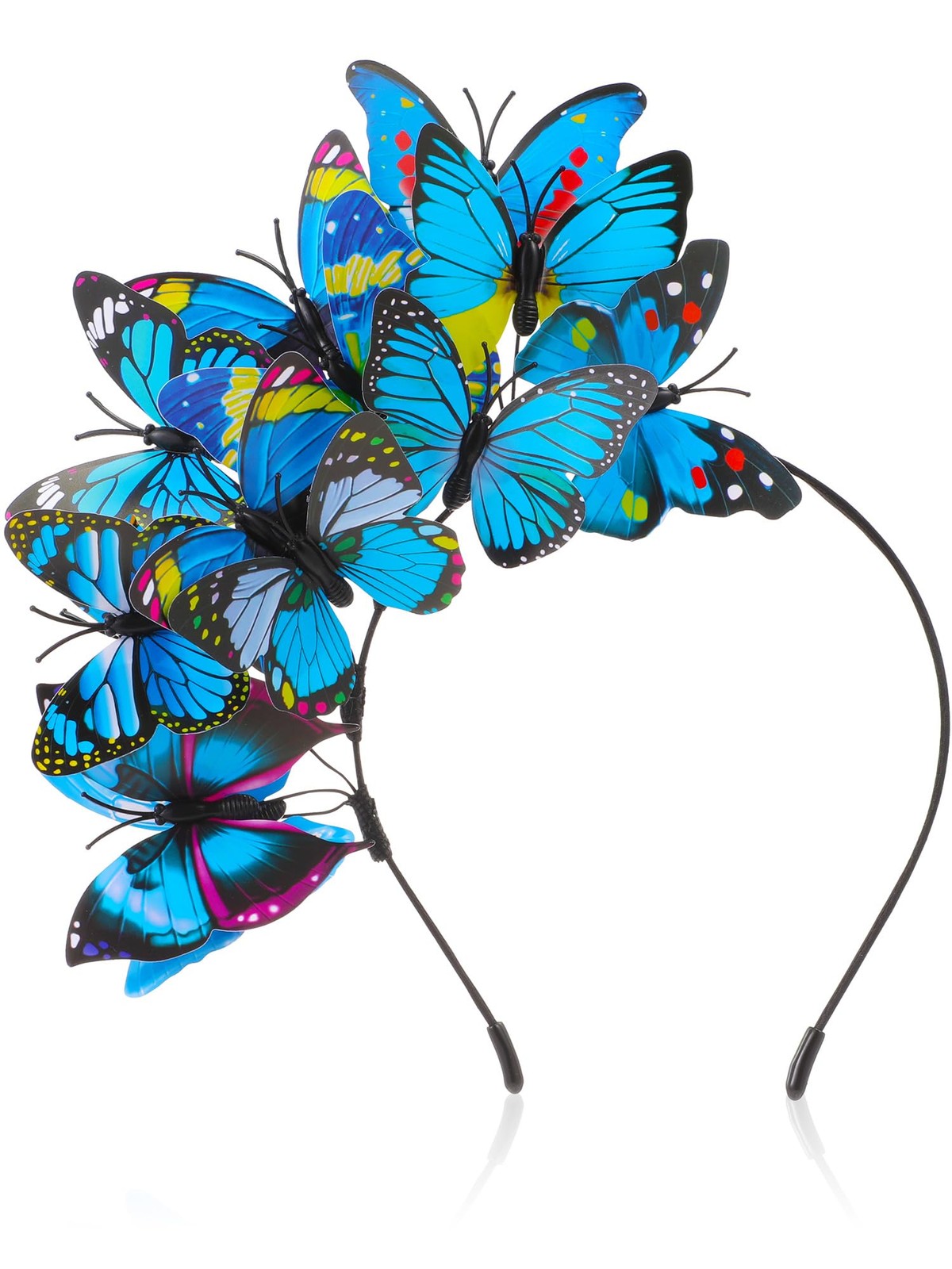 Butterfly Fascinator Hat Monarch Butterfly Headband Women Tea Party Headband
