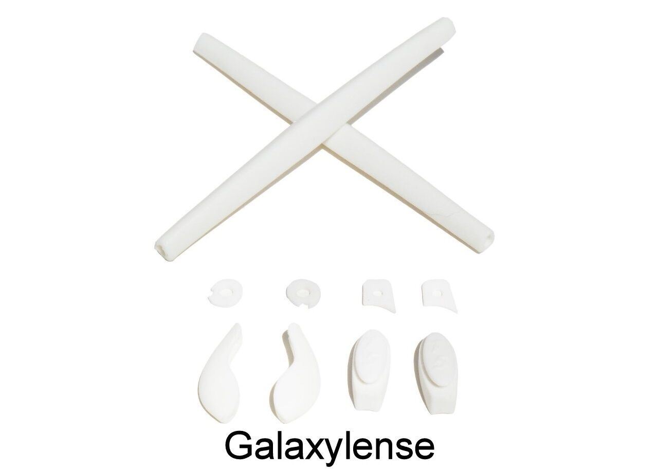 Galaxy Earsocks Nose Pads Rubber Kits For Oakley Juliet Sunglasses White