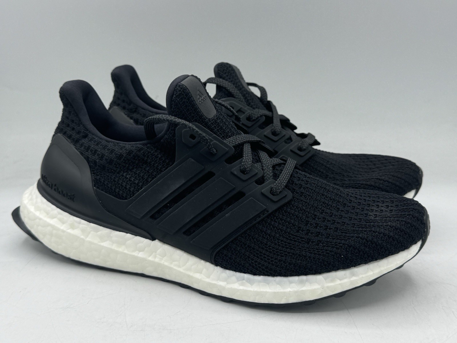 adidas UltraBoost 4.0 Core Black White Running Shoes BB6149 Women’s Size 7