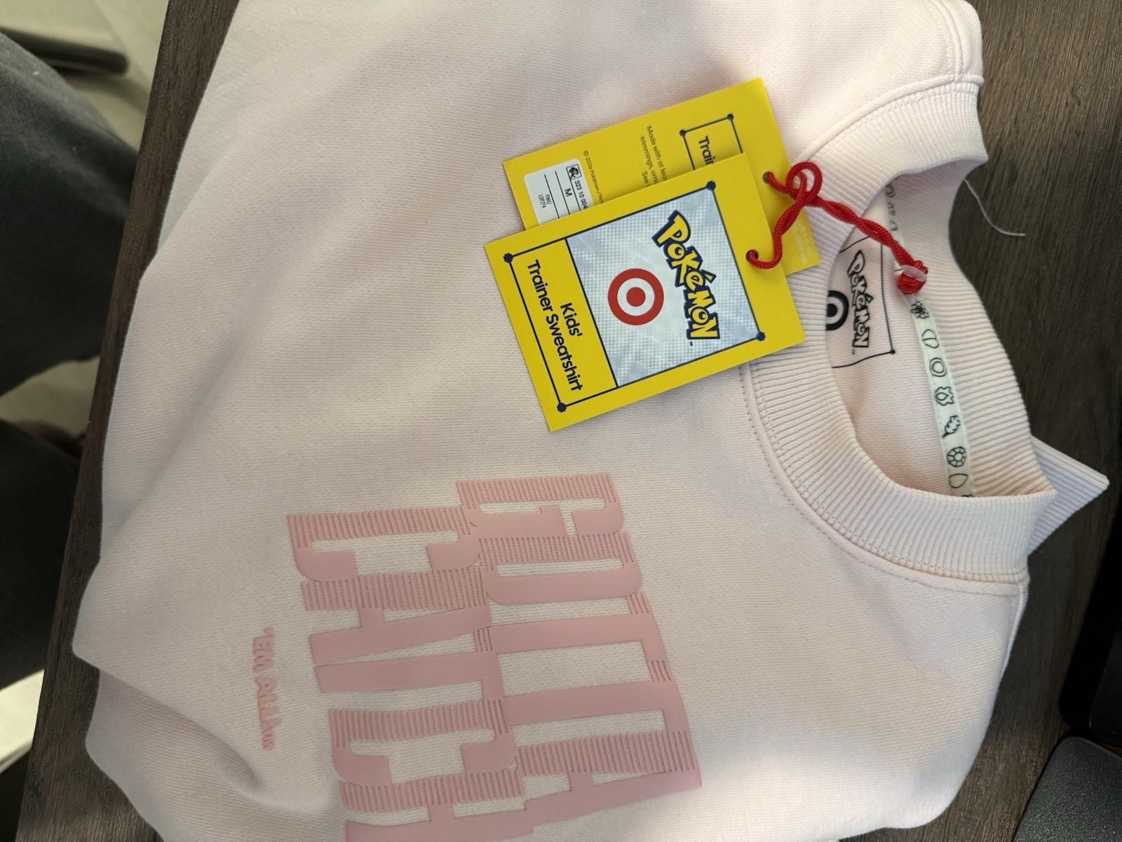 Pokemon X Target Kids Crewneck Pokemon Sweatshirt Pink Medium Poke Trainer