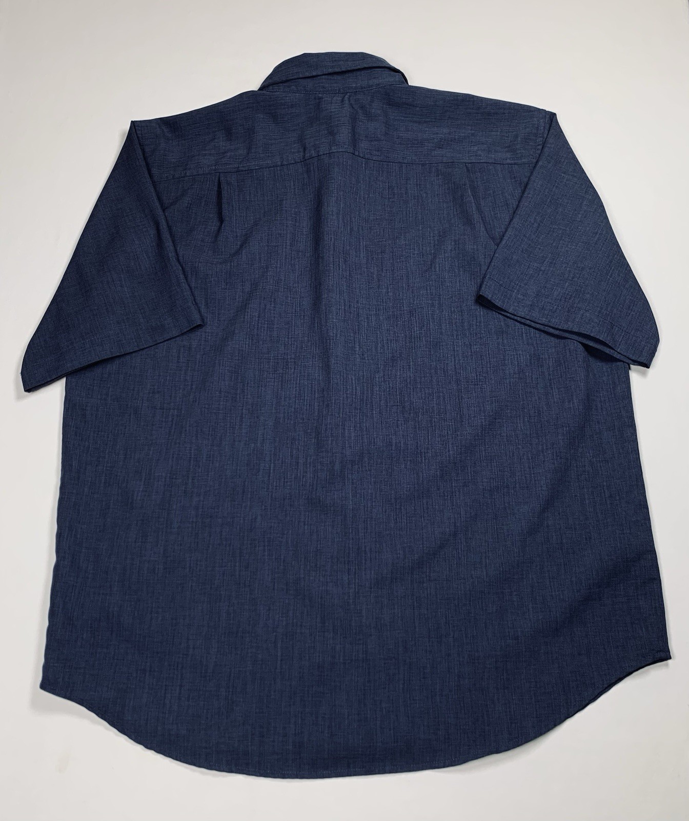 Orvis Classic Collection Shirt Men XL Blue Short Sleeve Quick Dry Tech Button Up