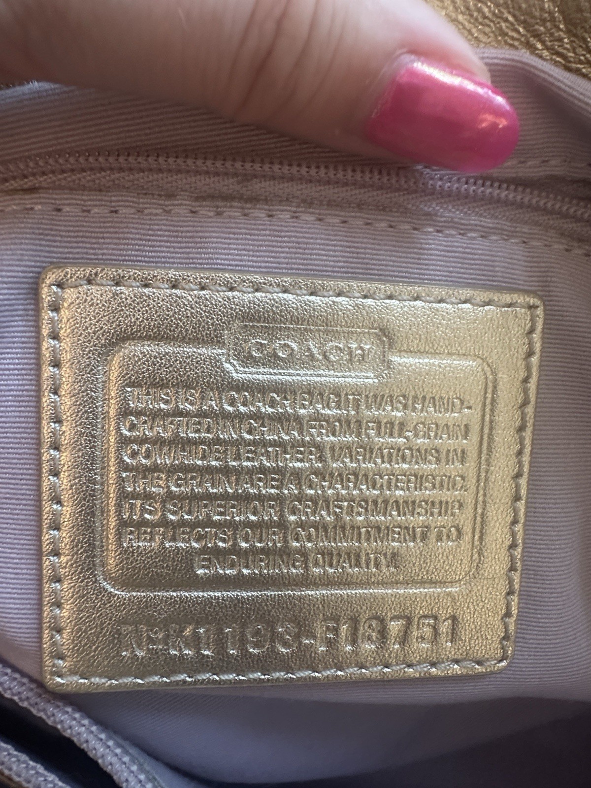 Coach Soho East/West Tote (Style F18751)