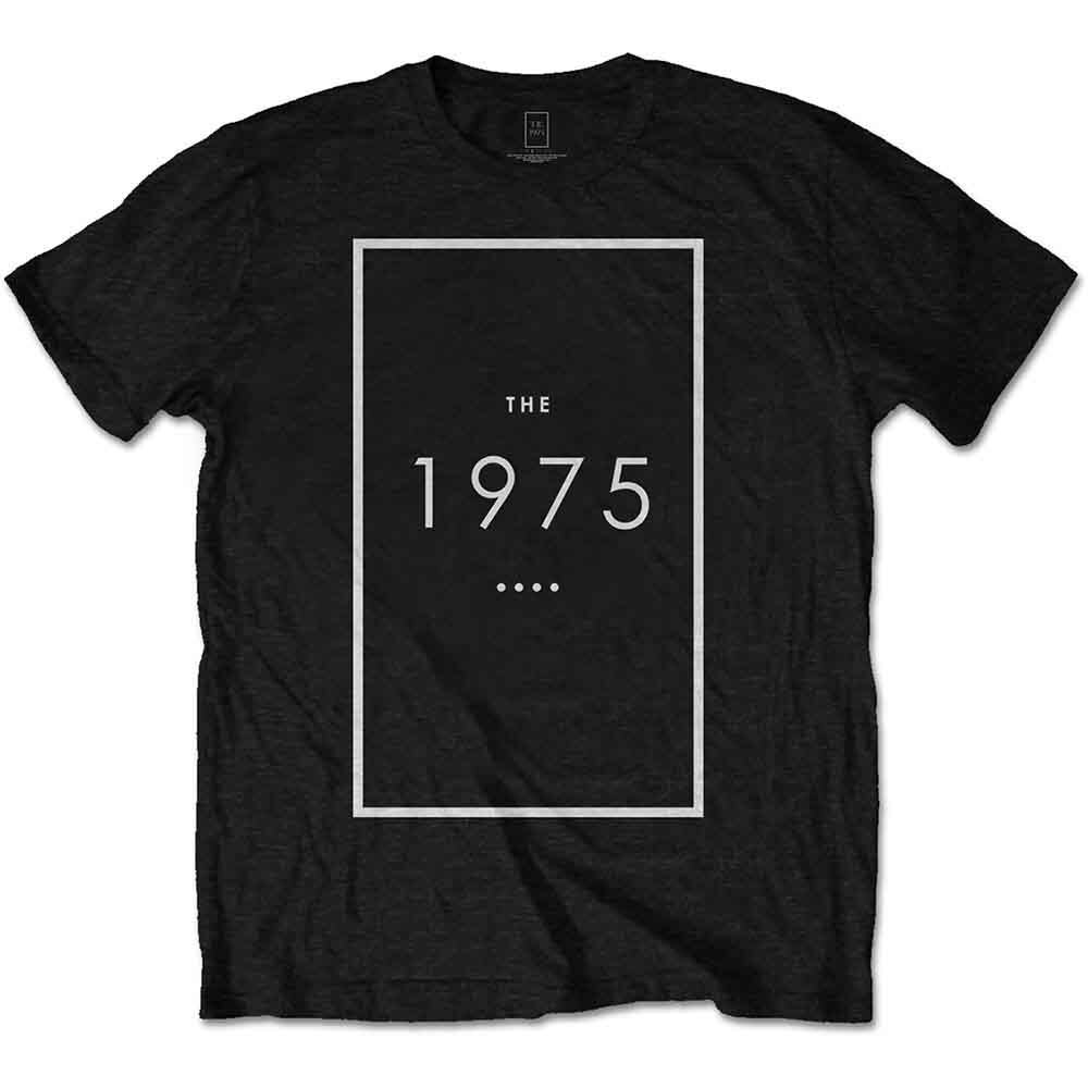 The 1975 Original Logo T-Shirt Black New
