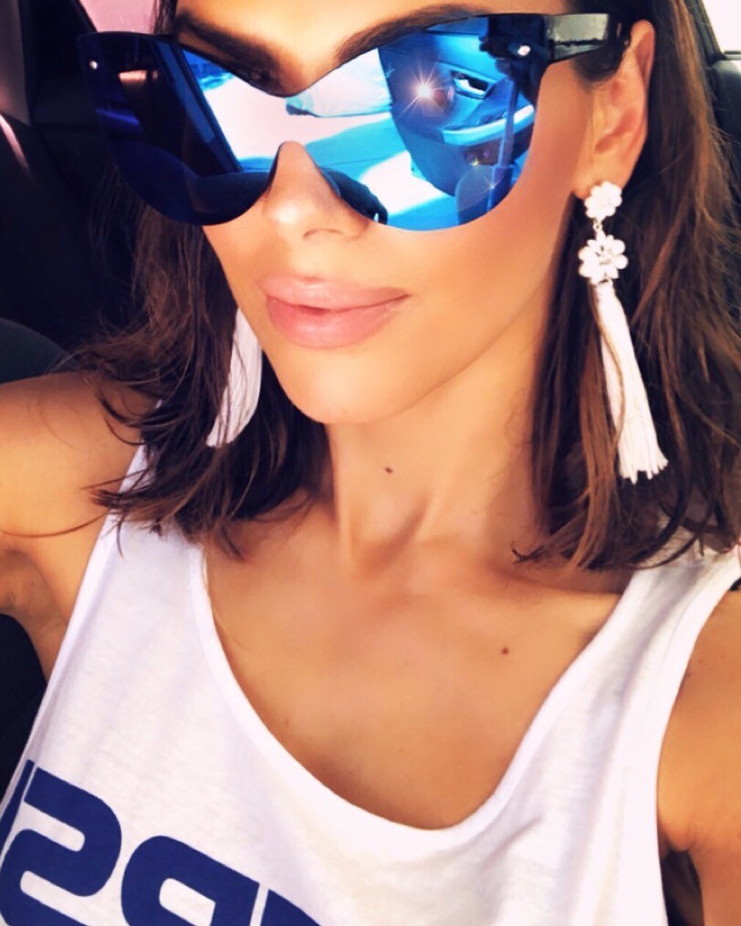 Sunglasses “BARBIE” Princess Cat Eye OVERSIZED Mirror Women LIM Gafas SHADZ