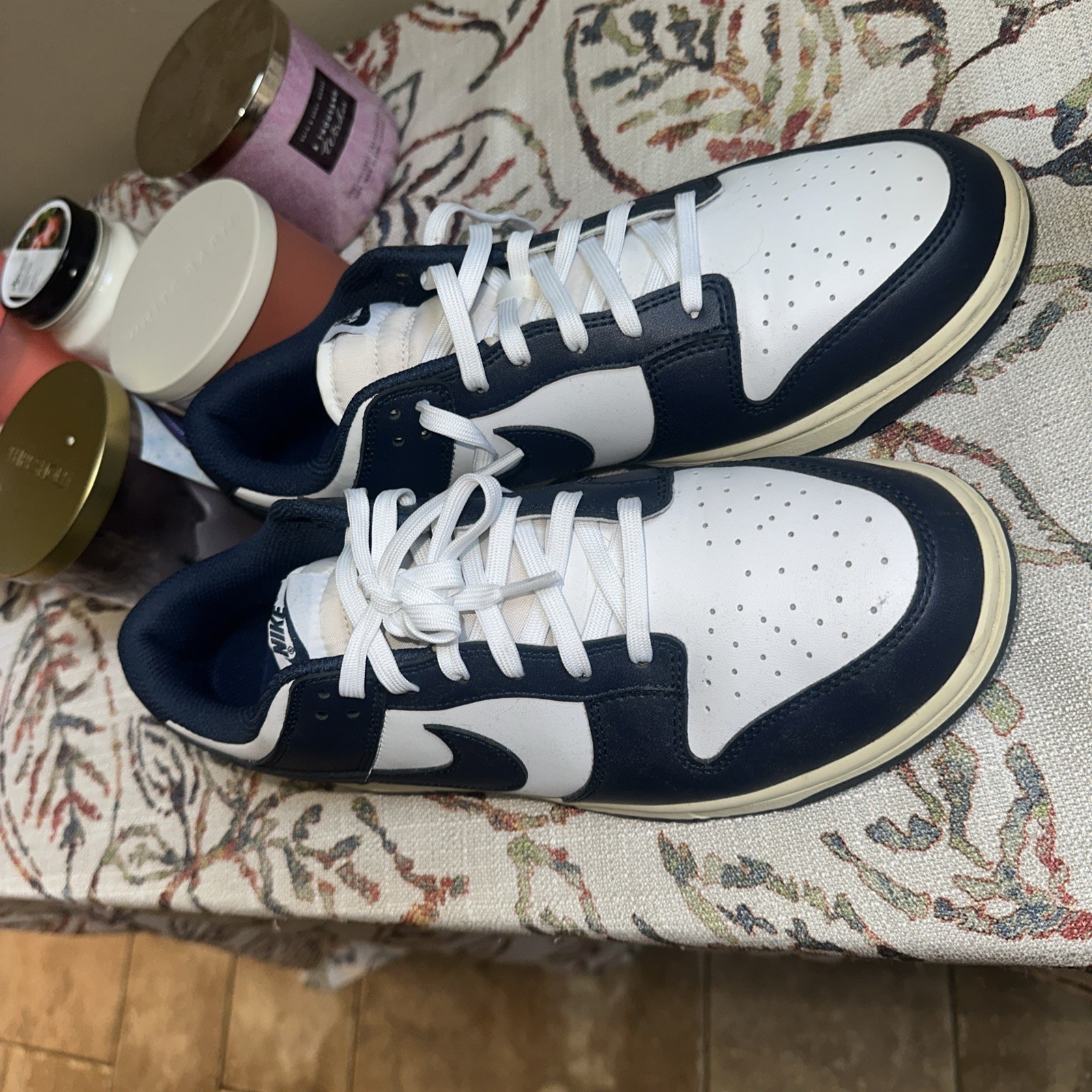 Nike Navy Blue Dunks Retro Size 10.5
