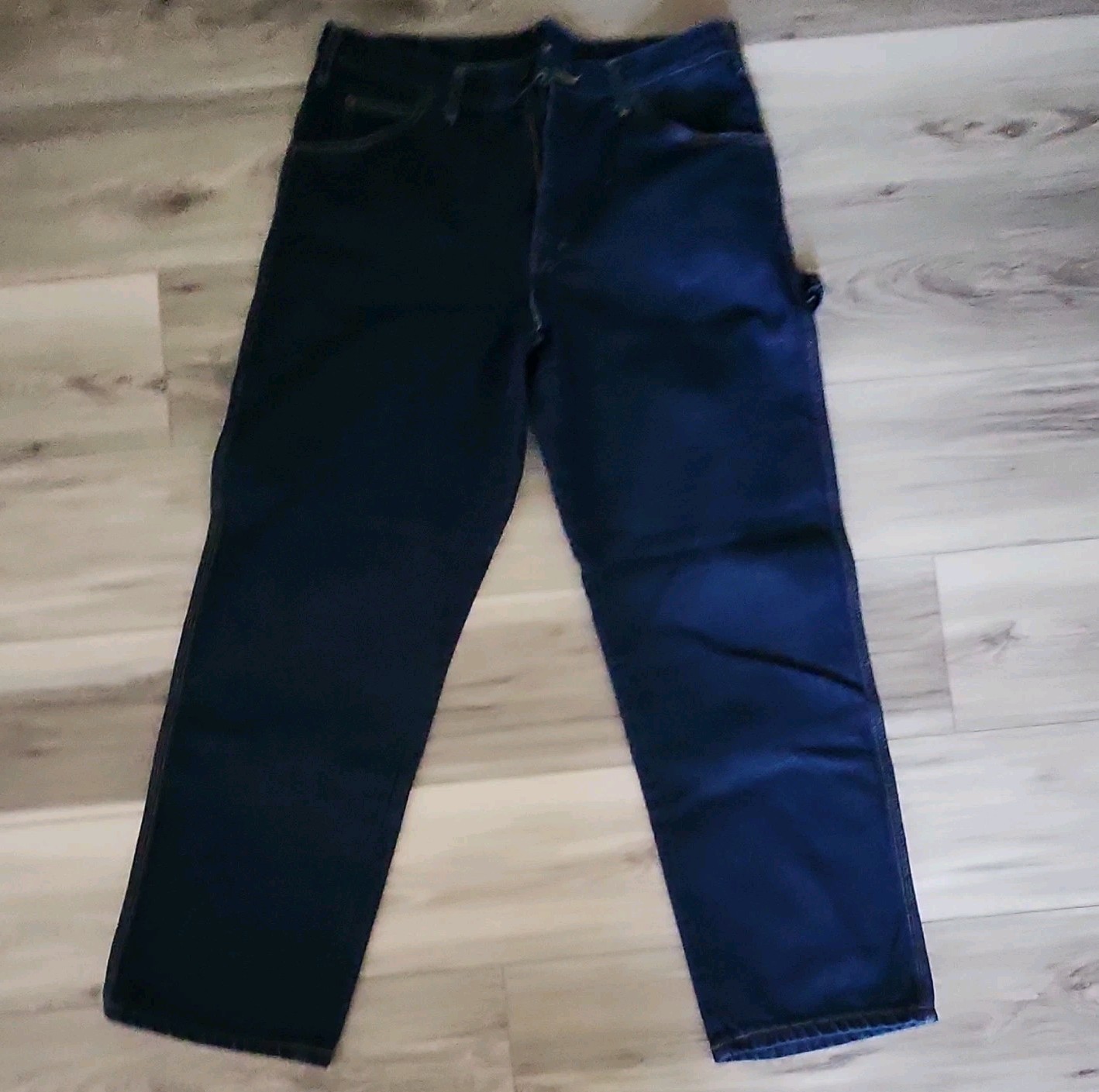 Dickies EW104 Men’s Blue Denim Cotton Construction Work Pants 34×30