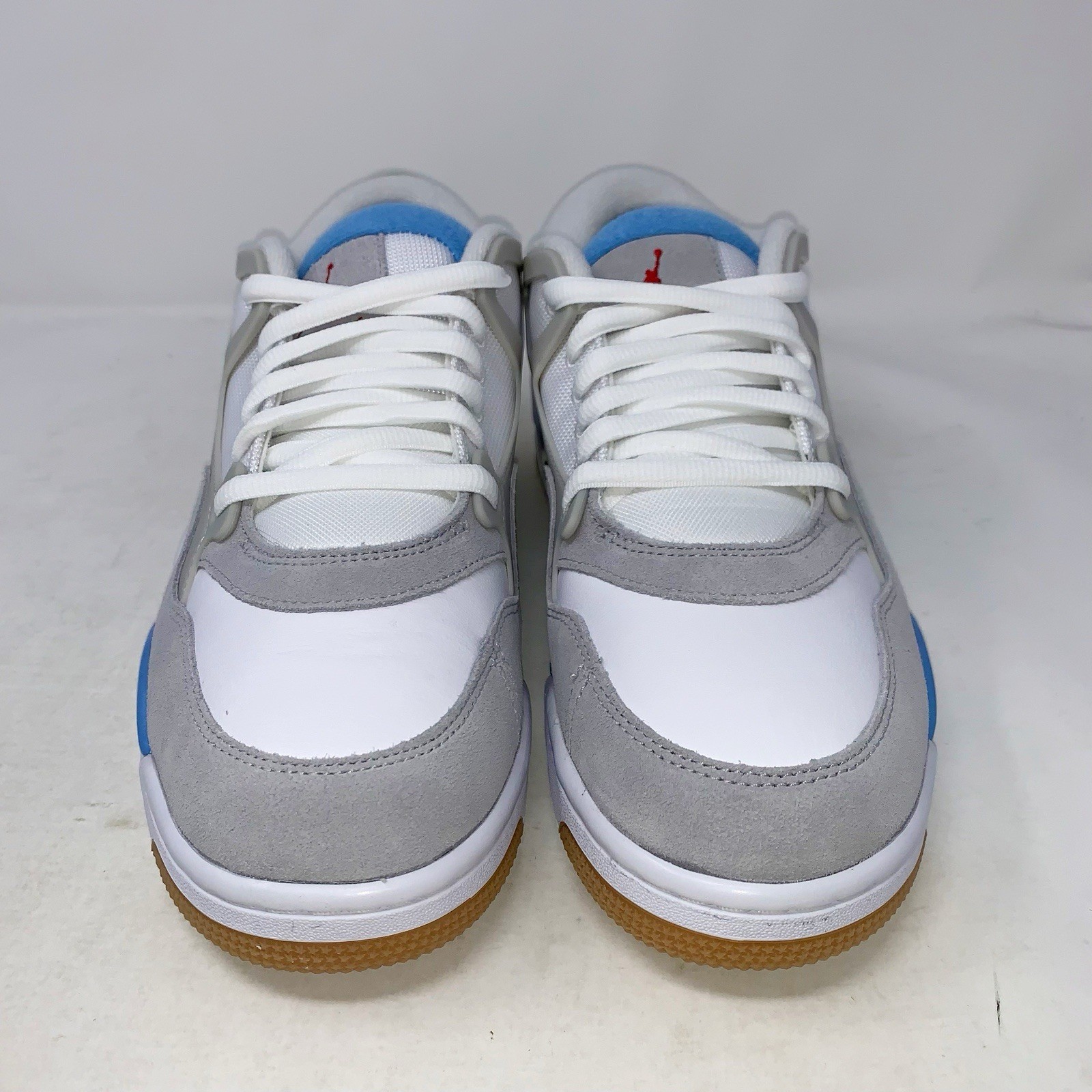 Air Jordan 4 RM ‘UNC Blue’ White Sneakers, Size 10 BNIB FQ7939-104