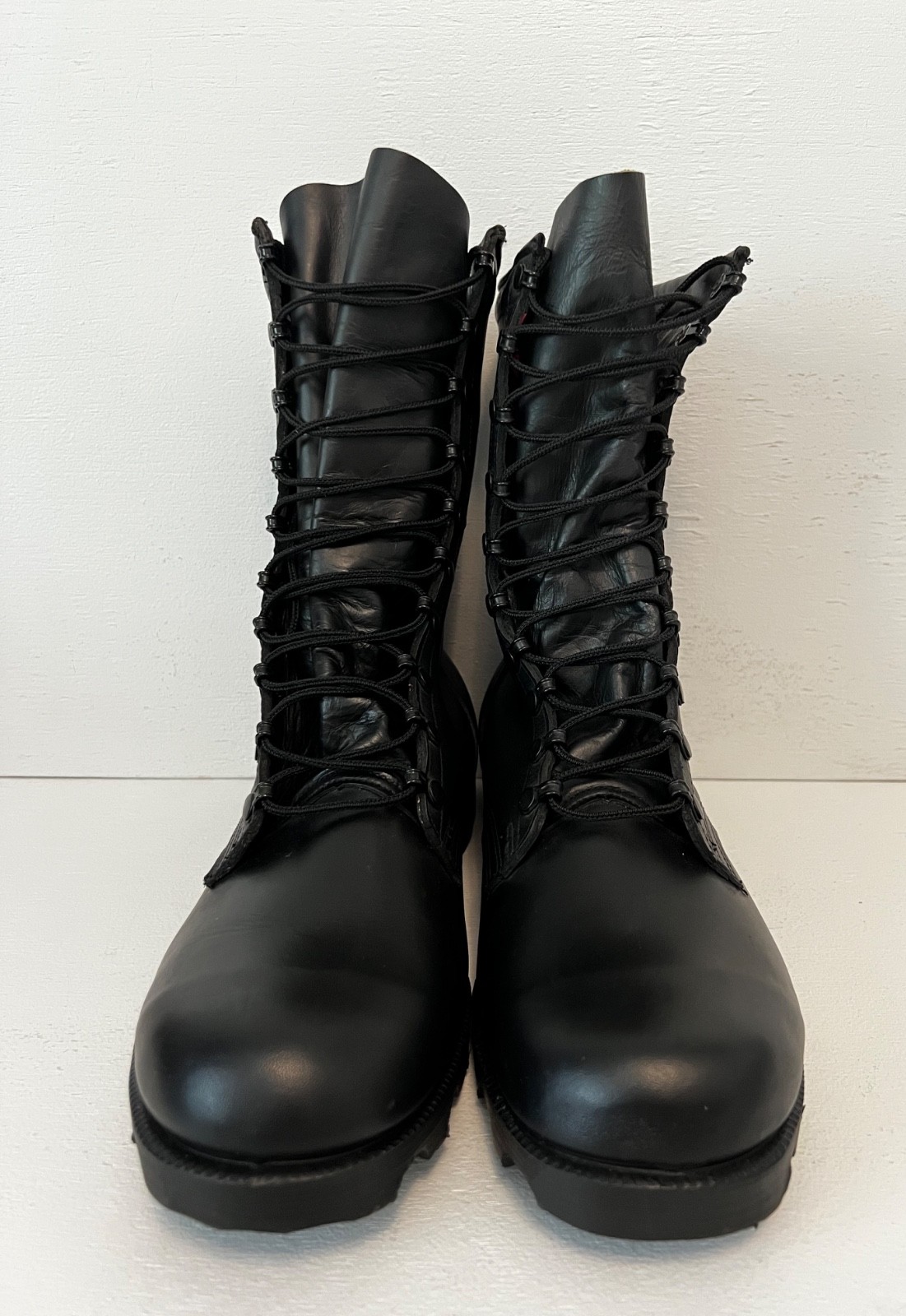 Altama Ro-Search Vintage 1989 US Military Black Leather Combat Boots Mens 12R