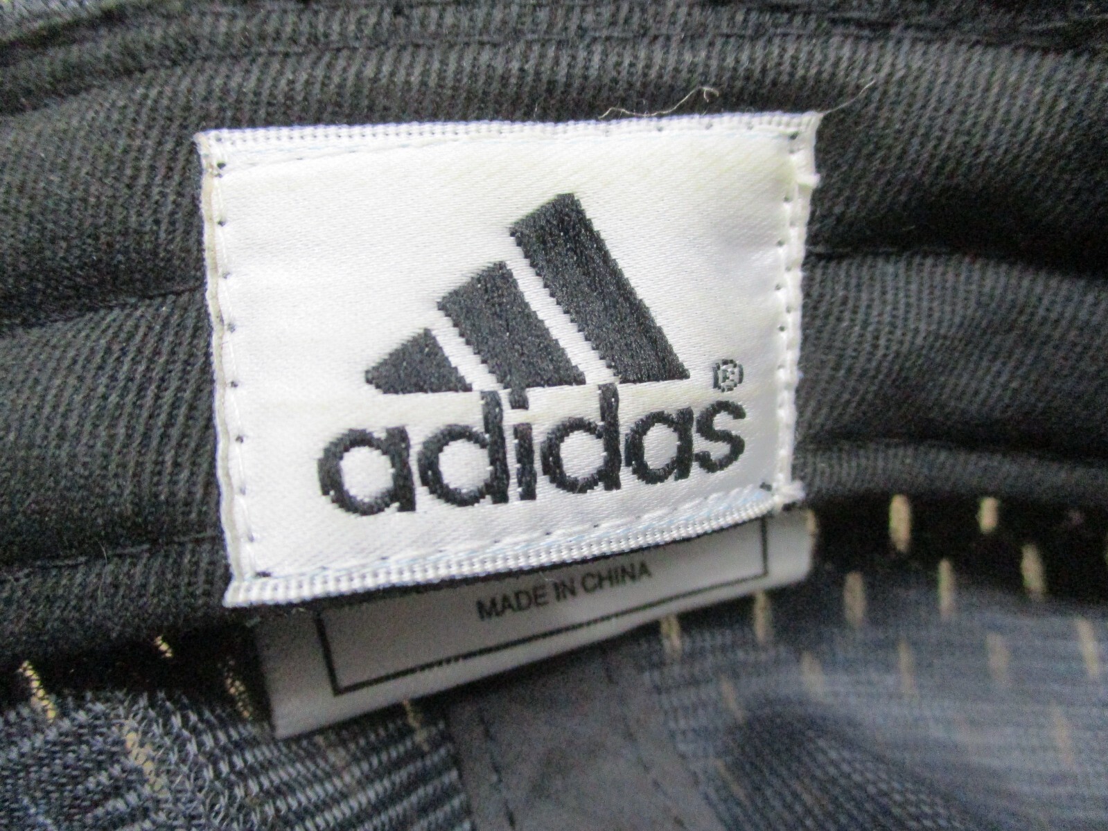 Adidas Hat Youth Gray Mesh Adjustable Sports School Outdoor Gym Baseball GUC