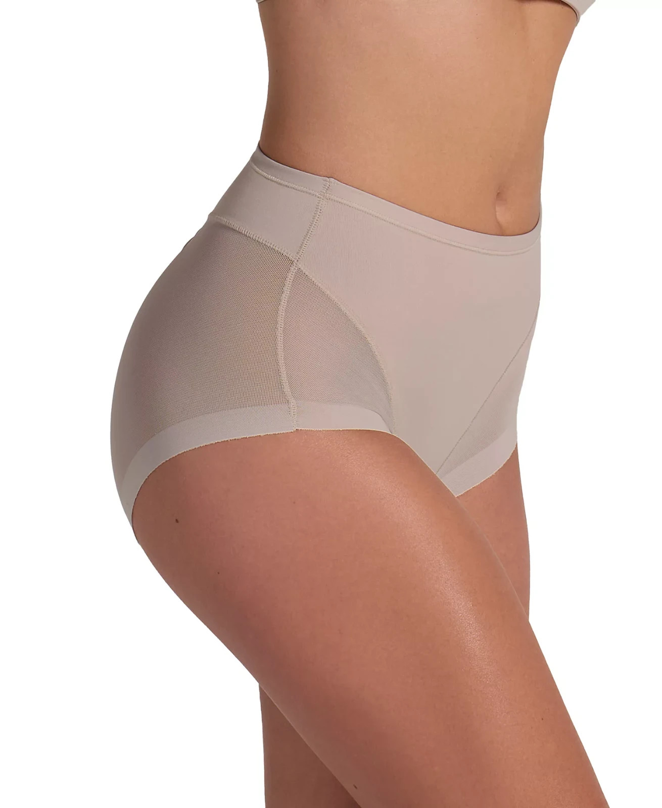 Leonisa Womens Truly Undetectable Comfy Shaper Panty 012657 Size XXL Light Beige