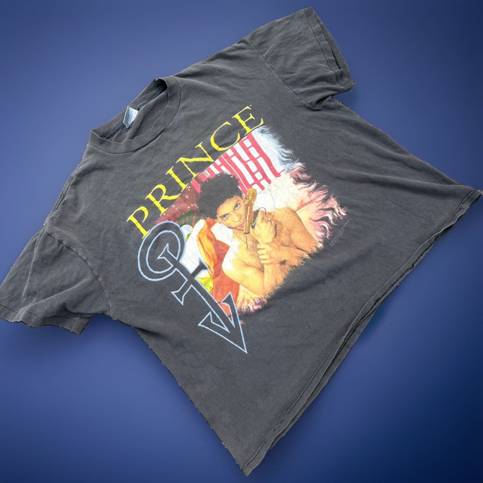 Vintage 90’s Prince Rap T-shirt Size XL Measurements L – 24in Pit To Pit – 22in