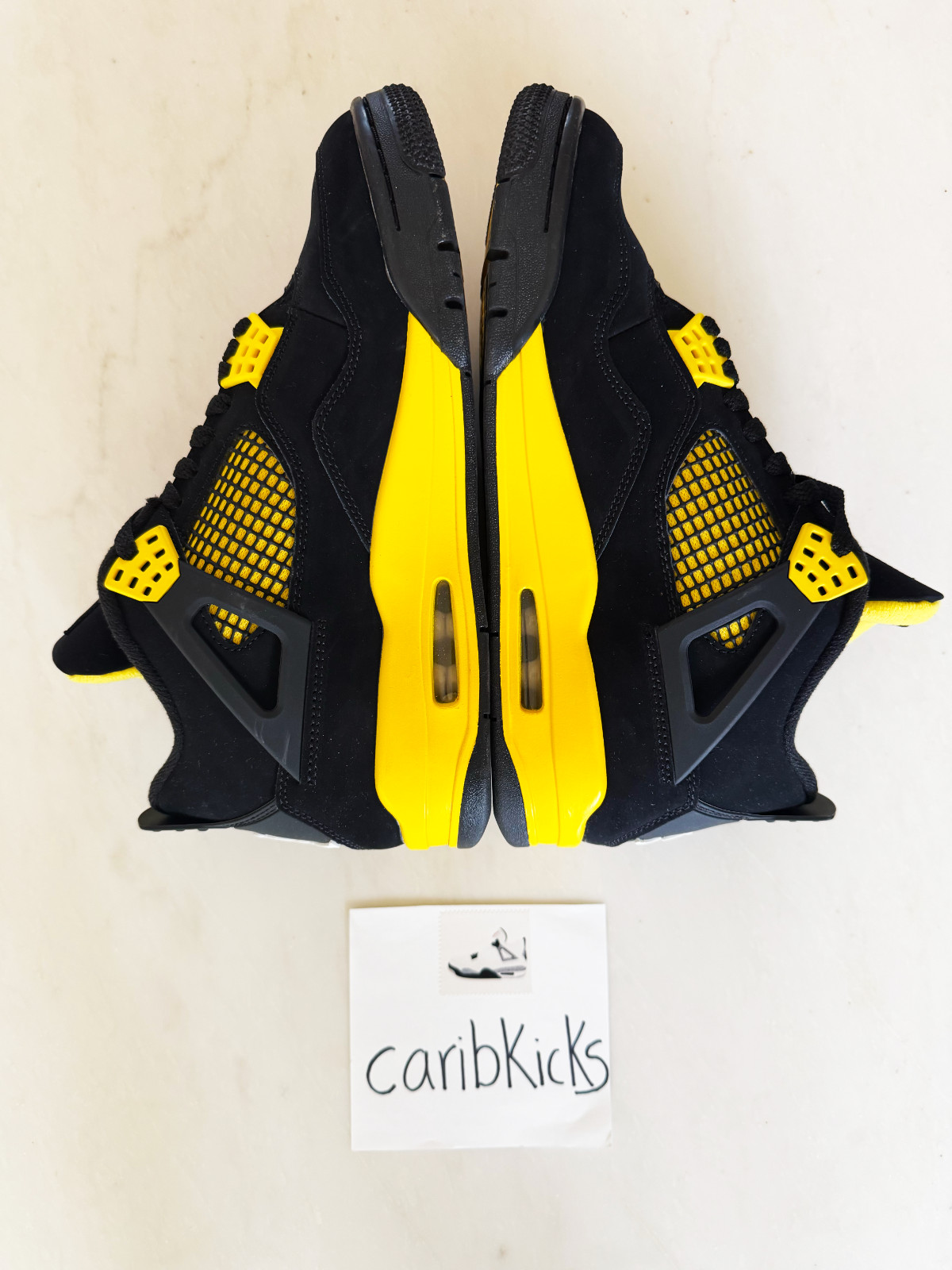 Size 8.5 – Air Jordan 4 Retro Mid Thunder Preowned (DH6927-017)