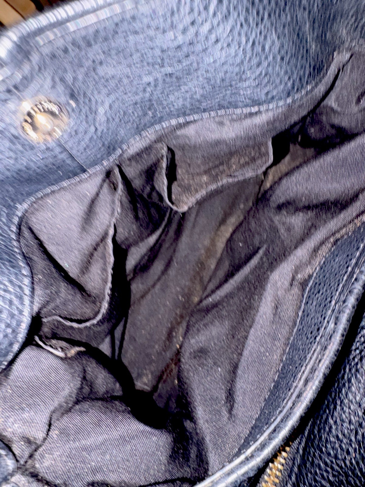 Coach Madison Phoebe Black Pebbled Leather 3 Compartments Shoulder Bag