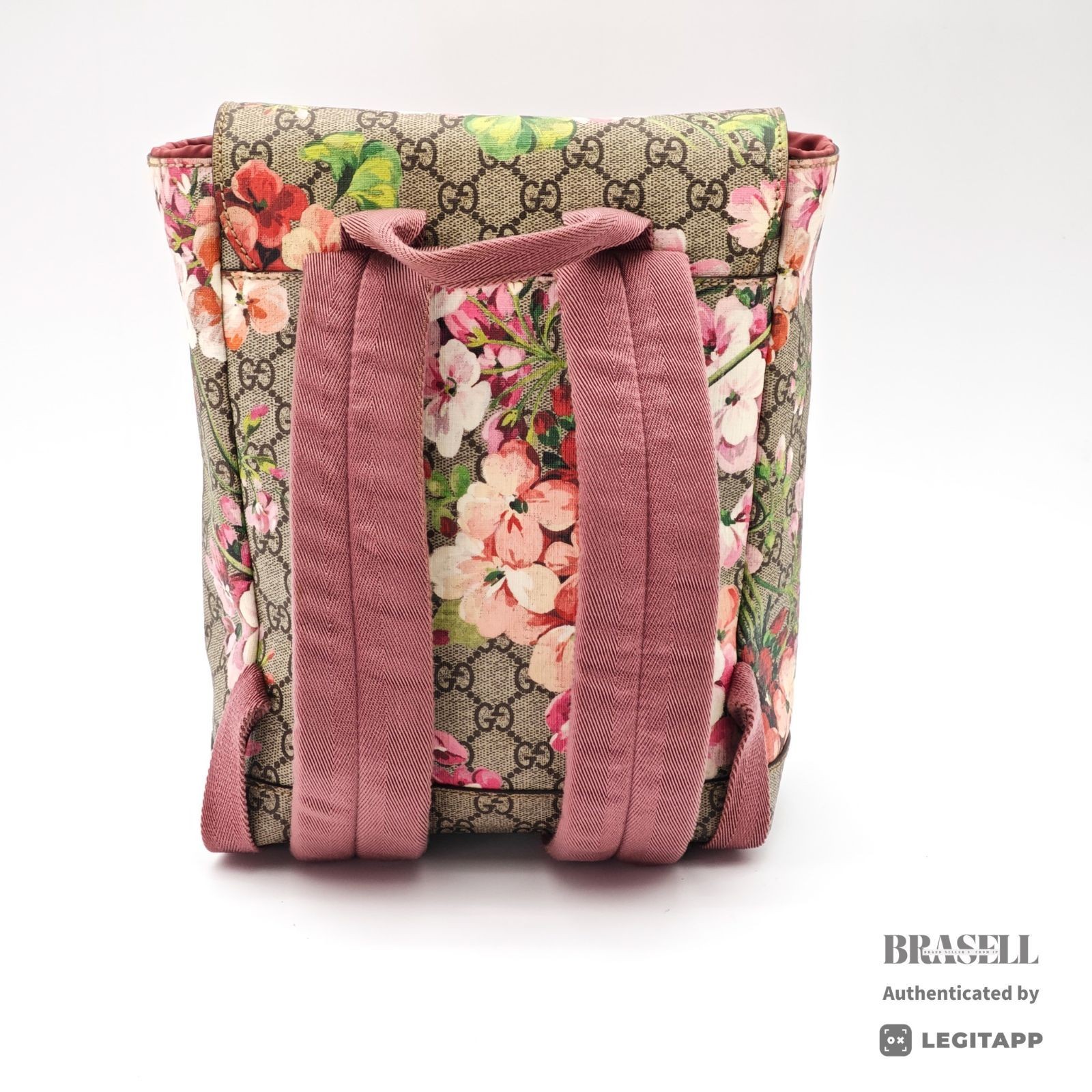GUCCI GG Supreme Blooms Backpack 410544 Floral Sakura【ImportFeeFREE】