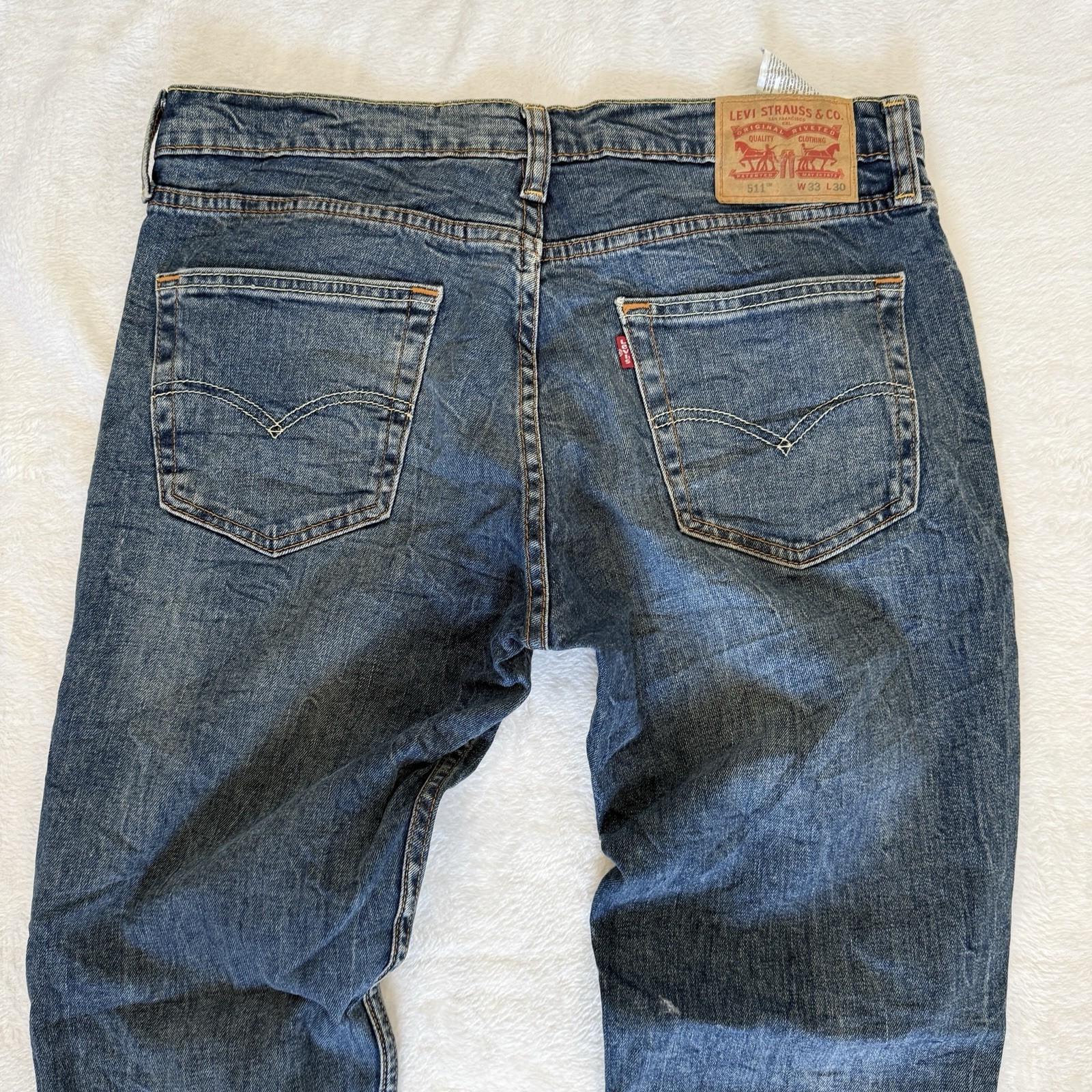 Levi’s 511 Men’s Slim Fit Jeans – Blue, W33 L30