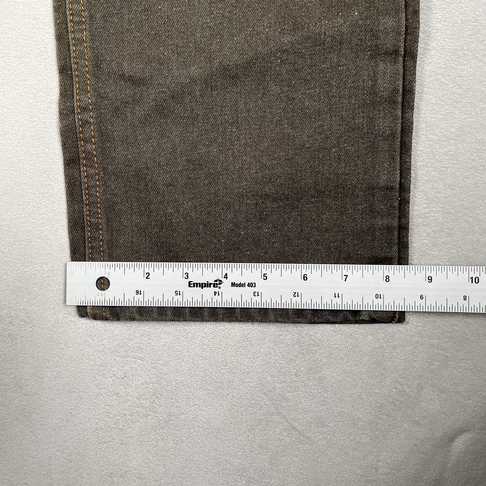 Vintage Levi’s 501 Jeans Men 34×30 Brown Button Fly Straight Leg