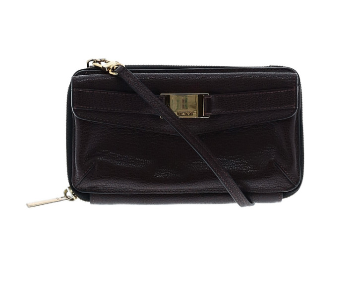 Tumi One Size Leather Crossover Bag – Excellent condition; $325 new