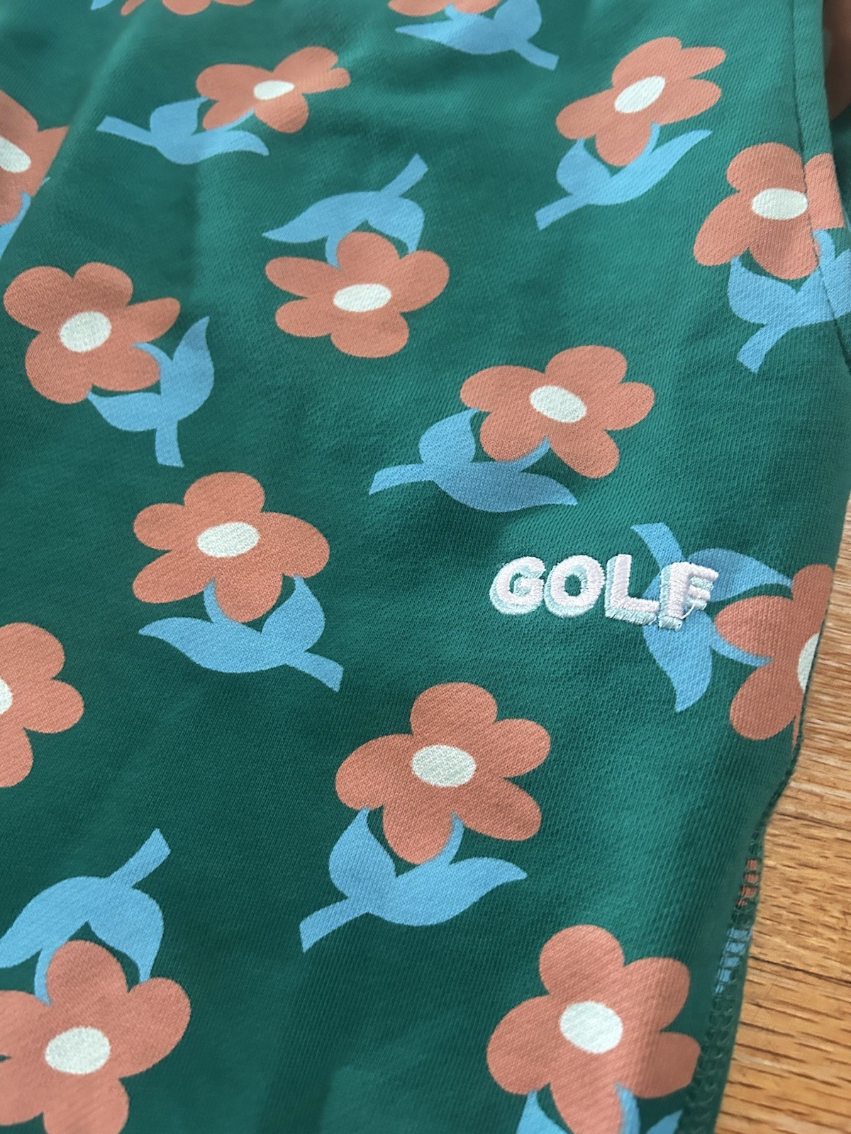 GOLF WANG FW17 Green/Orange Find Some Time Sweatpants Men’s Large (READ DESC)
