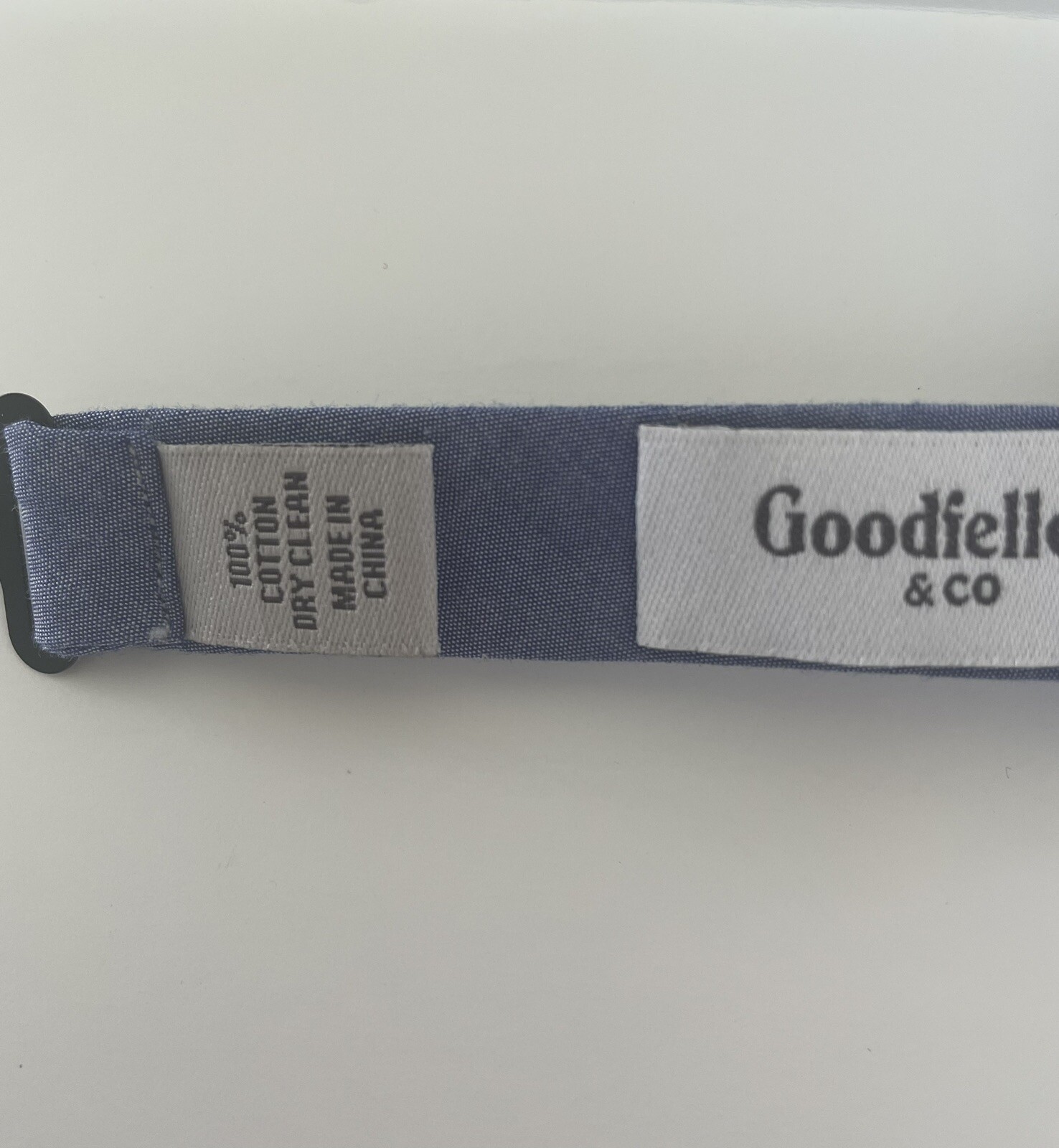 Goodfellow & Co Blue Bow Tie . Adjustable up to 20 inches EUC