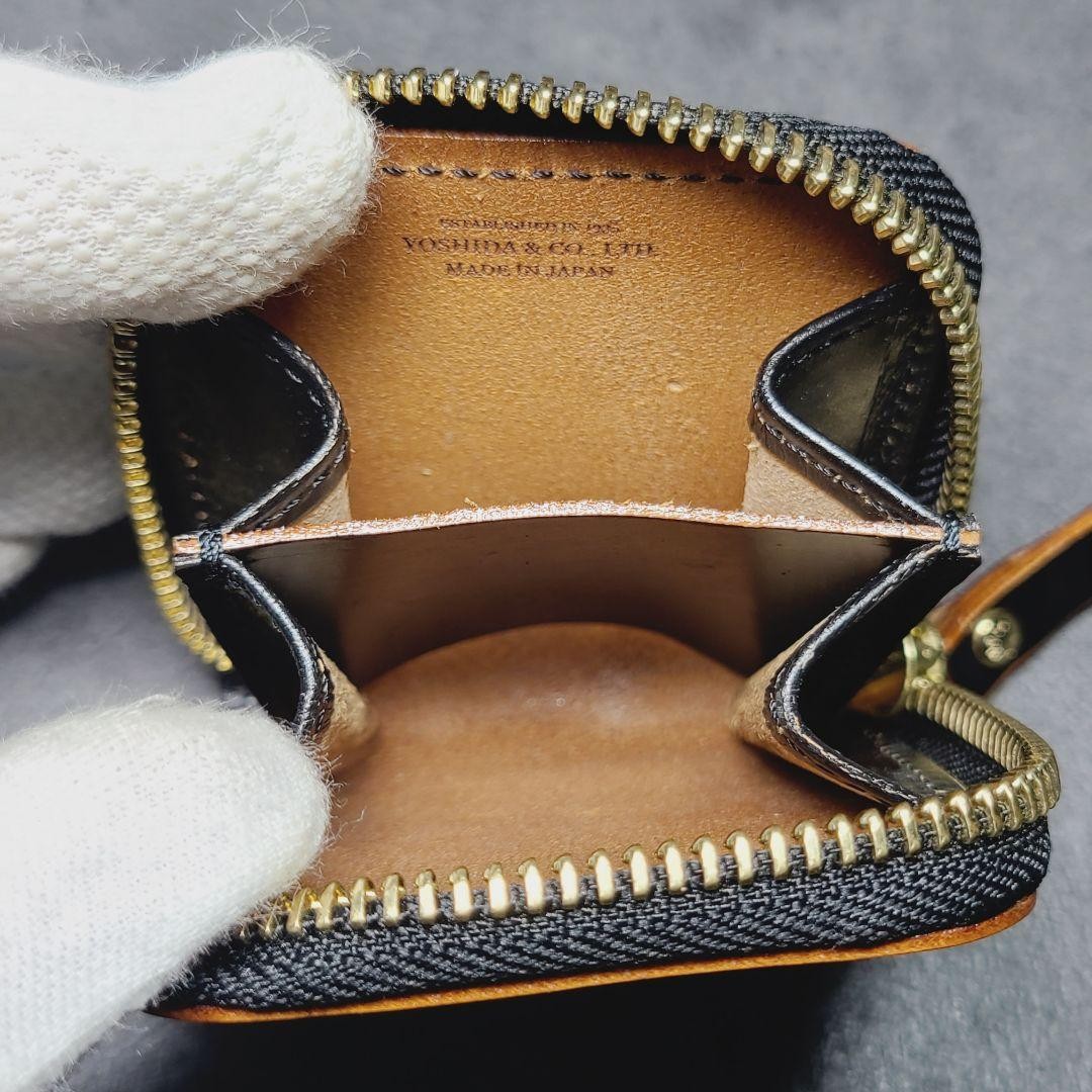 PORTER Porter Film Coin Case Round Zipper Black