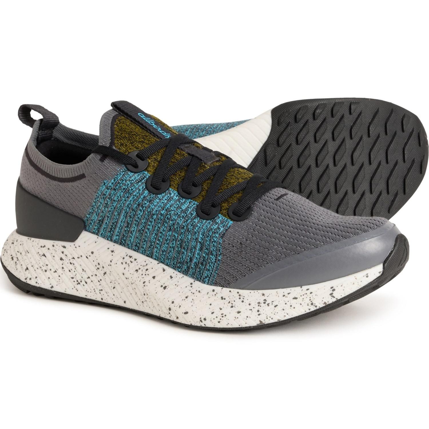 ALLBIRDS TREE GLIDER SNEAKERS NEW MEN’S MANY SIZES GREY/TEAL RUNNING/CASUAL