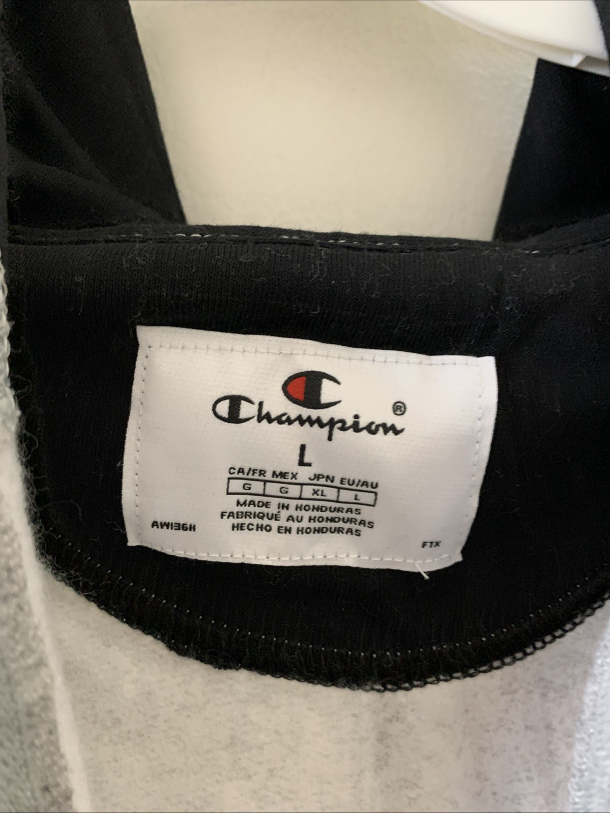 Pick Size – Champion Men’s Grey Powerblend Action Fleece Full Zip Hoodie