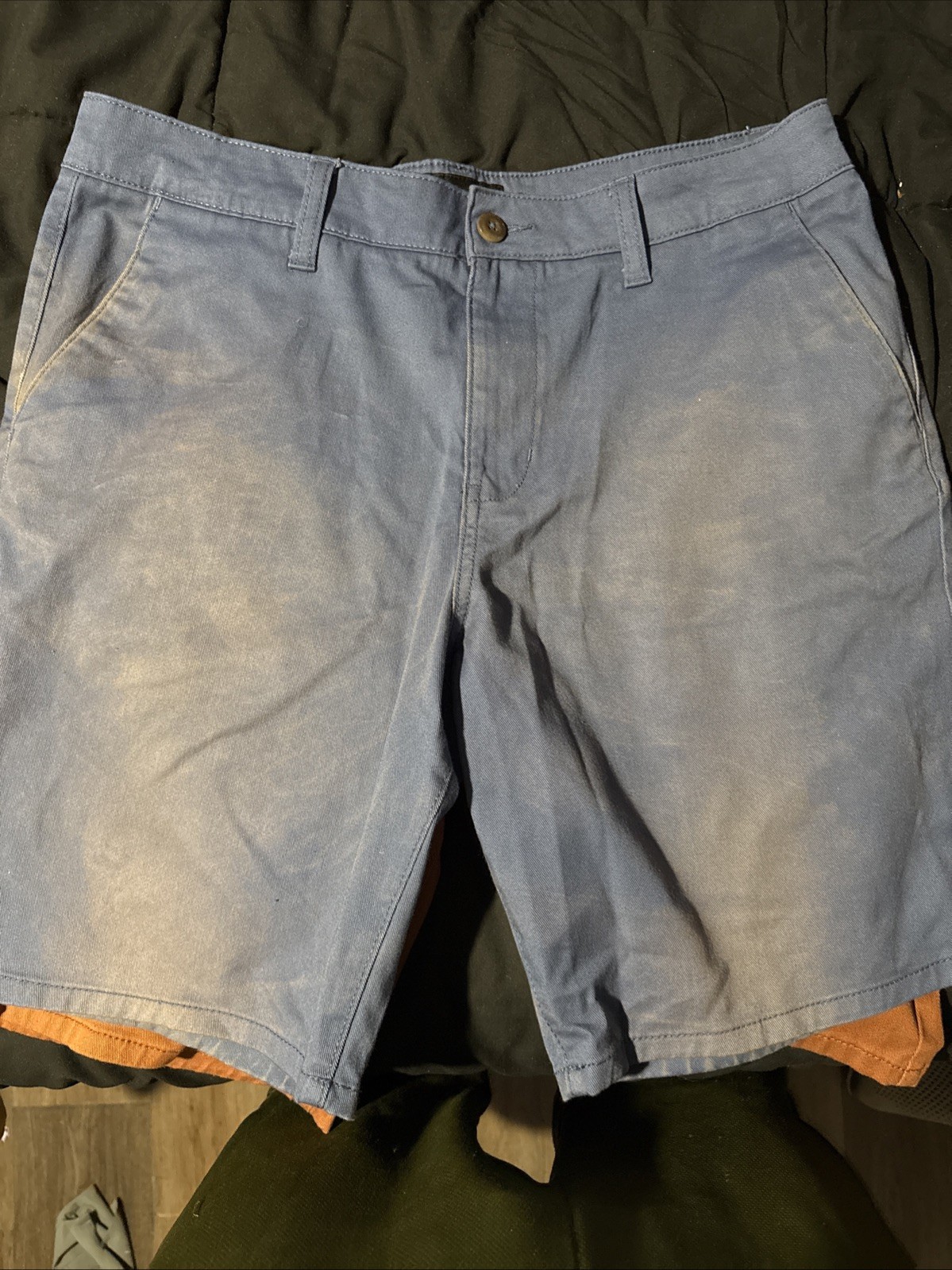 3 Pairs Of Used Cargo Shorts All Size 33 Lengths Are In Pictures