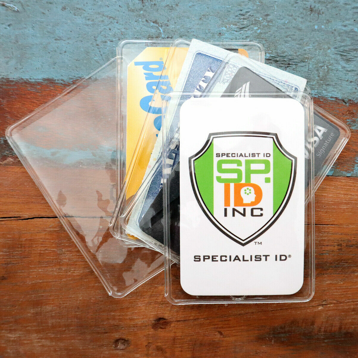 5 Pack – Medicare Card Holder Protector Sleeves – Clear Vinyl Credit Card Covers