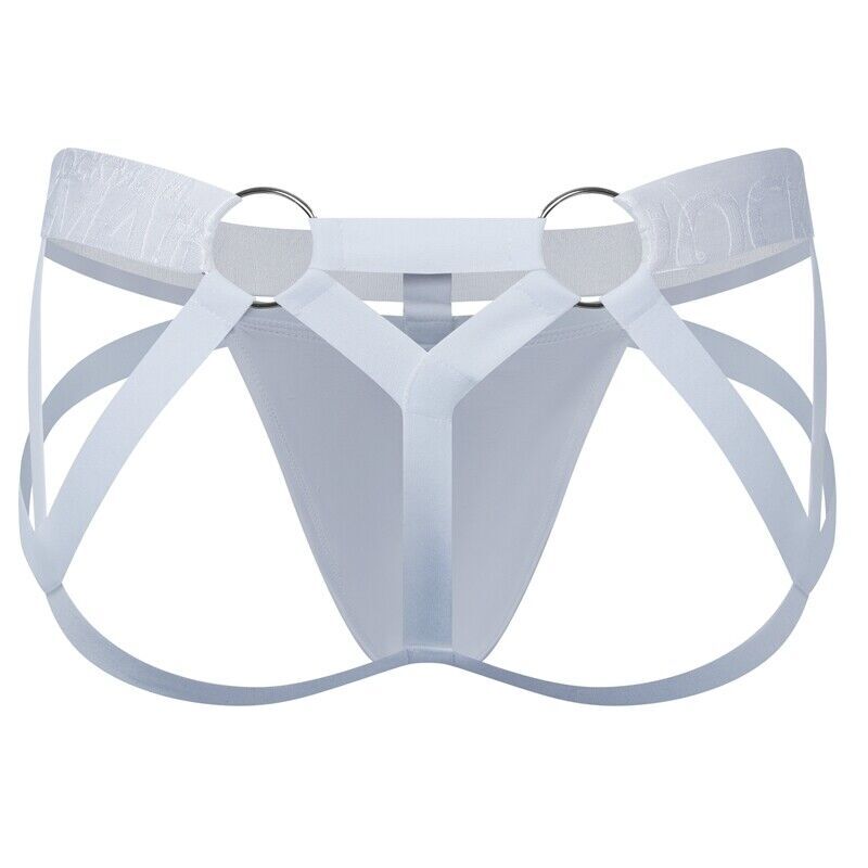 Jockmail Sexy Men’s Jockstrap Briefs Underwear G-string Thongs T-back Underpant